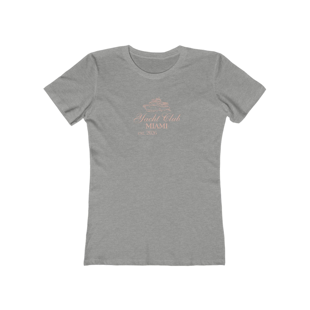 Boyfriend Tee — Beach Vibes Miami Graphic T-Shirt