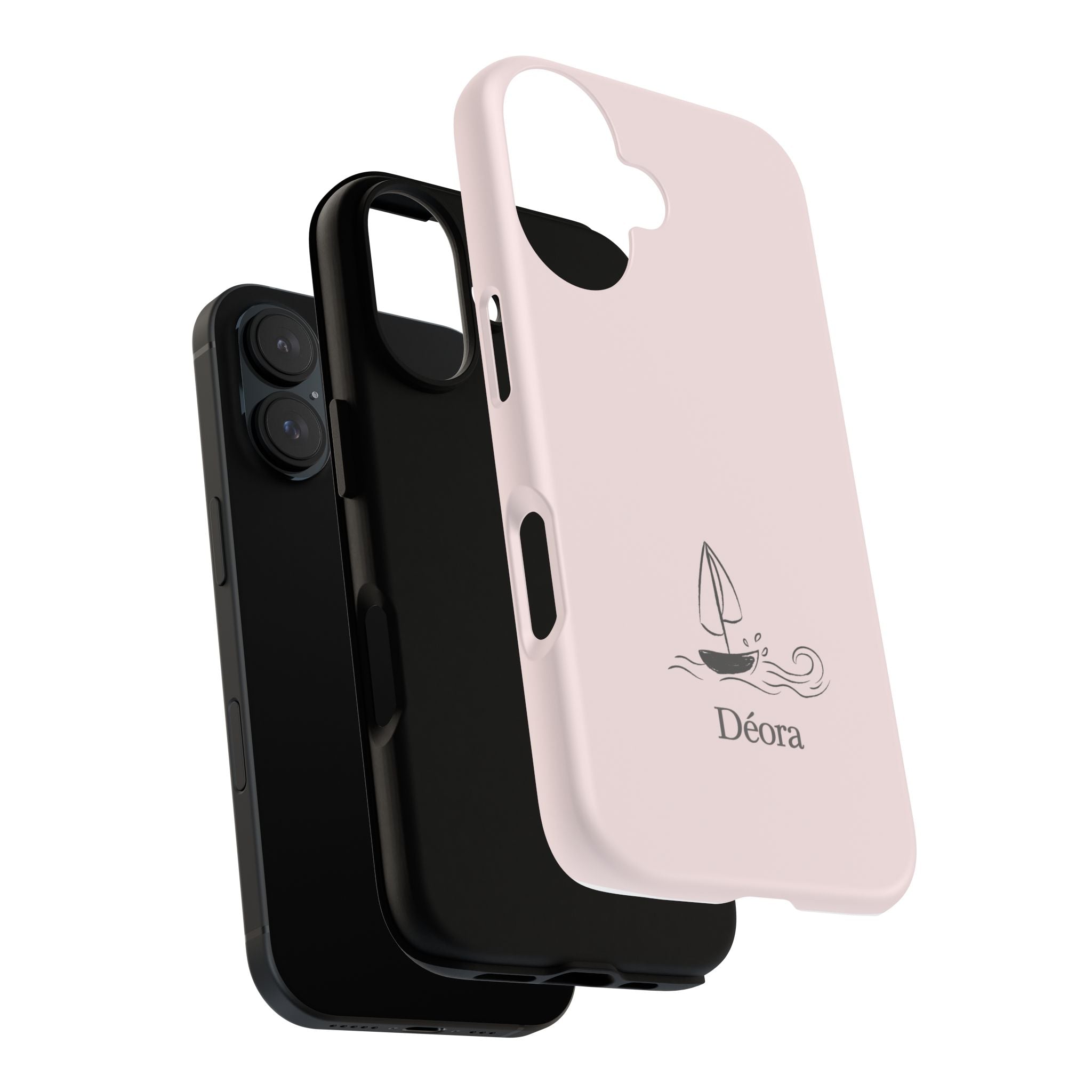 Sailboat Phone Case – 'Déora' Minimal Nautical Protective Case