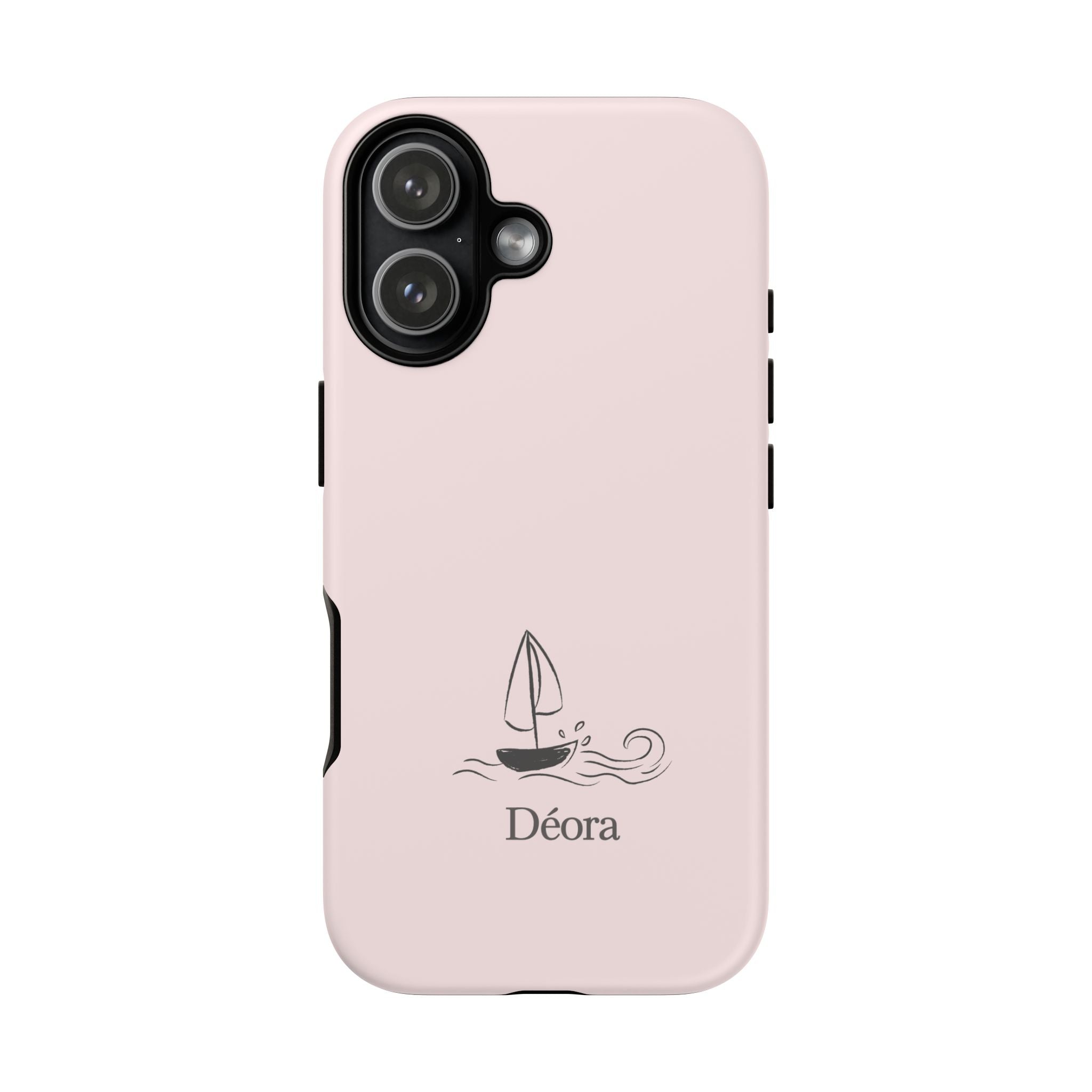 Sailboat Phone Case – 'Déora' Minimal Nautical Protective Case