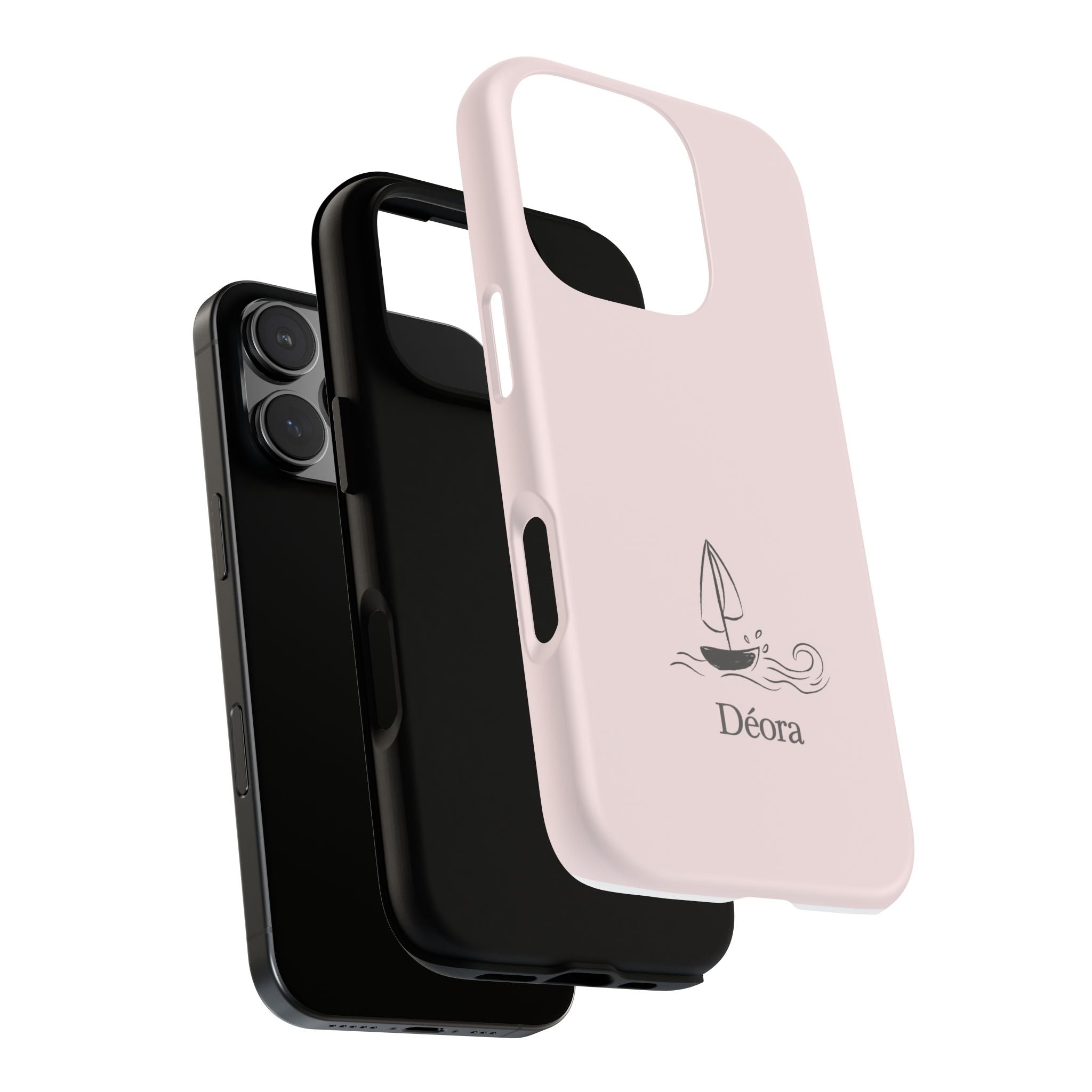 Sailboat Phone Case – 'Déora' Minimal Nautical Protective Case
