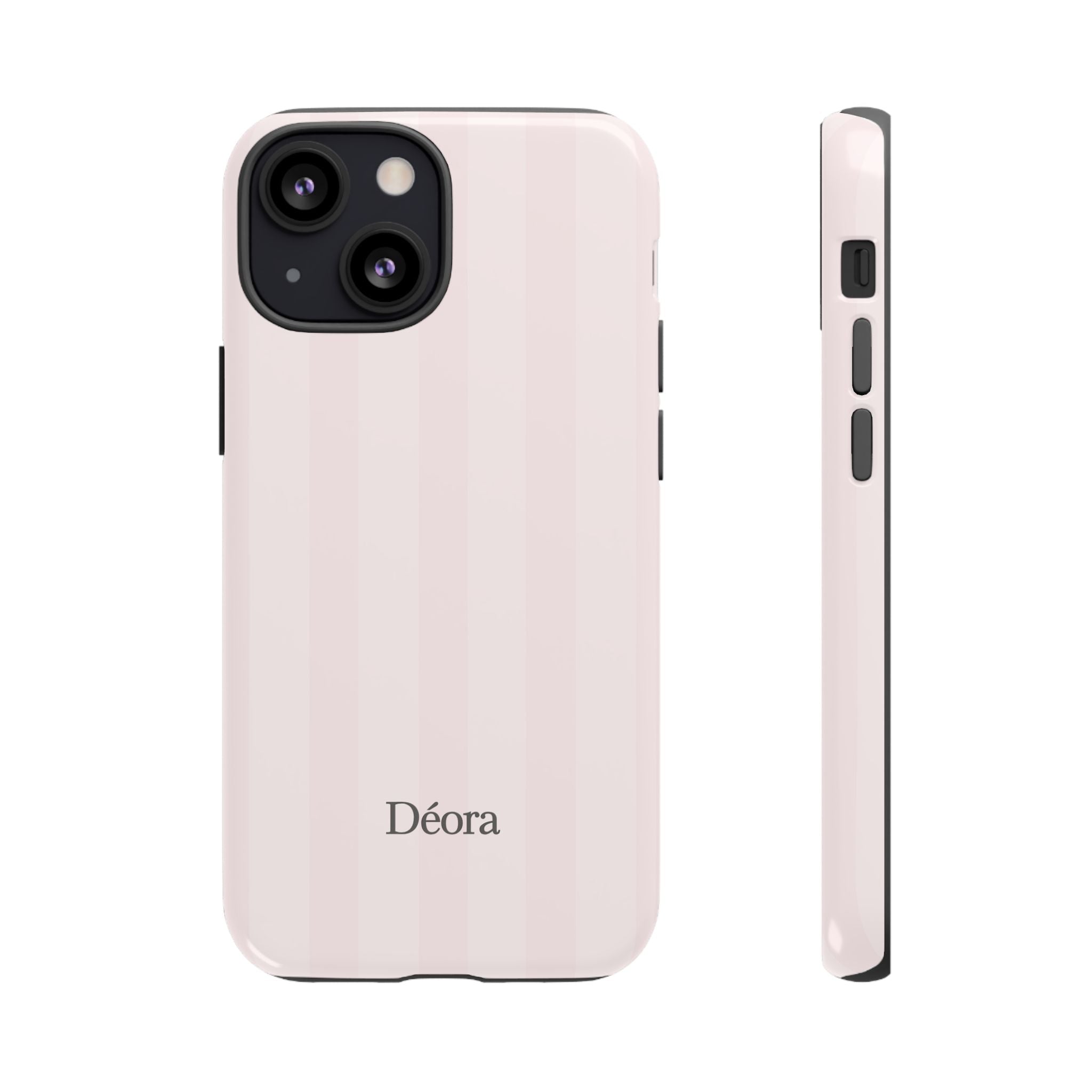 Tough Cases — Slim Protective Phone Case (Pastel Pink Stripe)