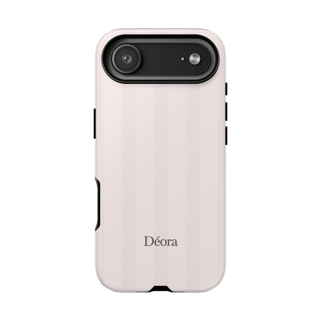 Tough Cases — Slim Protective Phone Case (Pastel Pink Stripe)