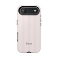 Tough Cases — Slim Protective Phone Case (Pastel Pink Stripe)