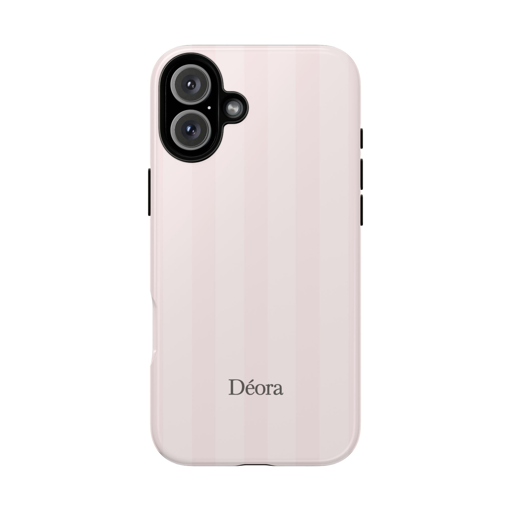 Tough Cases — Slim Protective Phone Case (Pastel Pink Stripe)