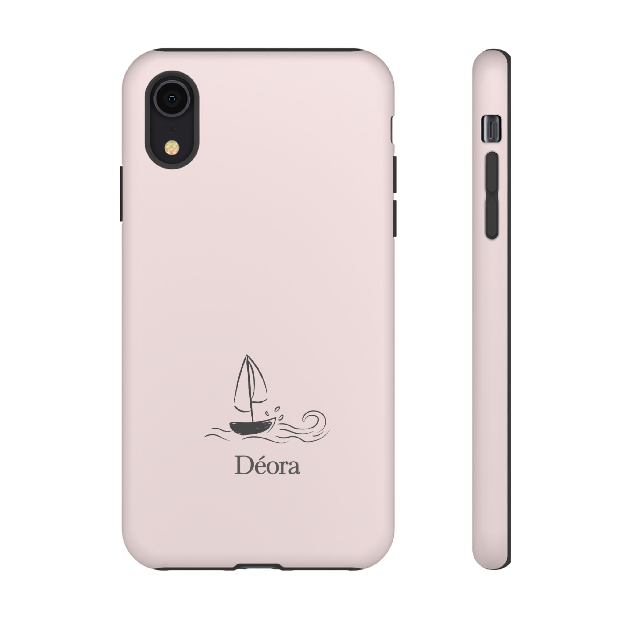 Sailboat Phone Case – 'Déora' Minimal Nautical Protective Case