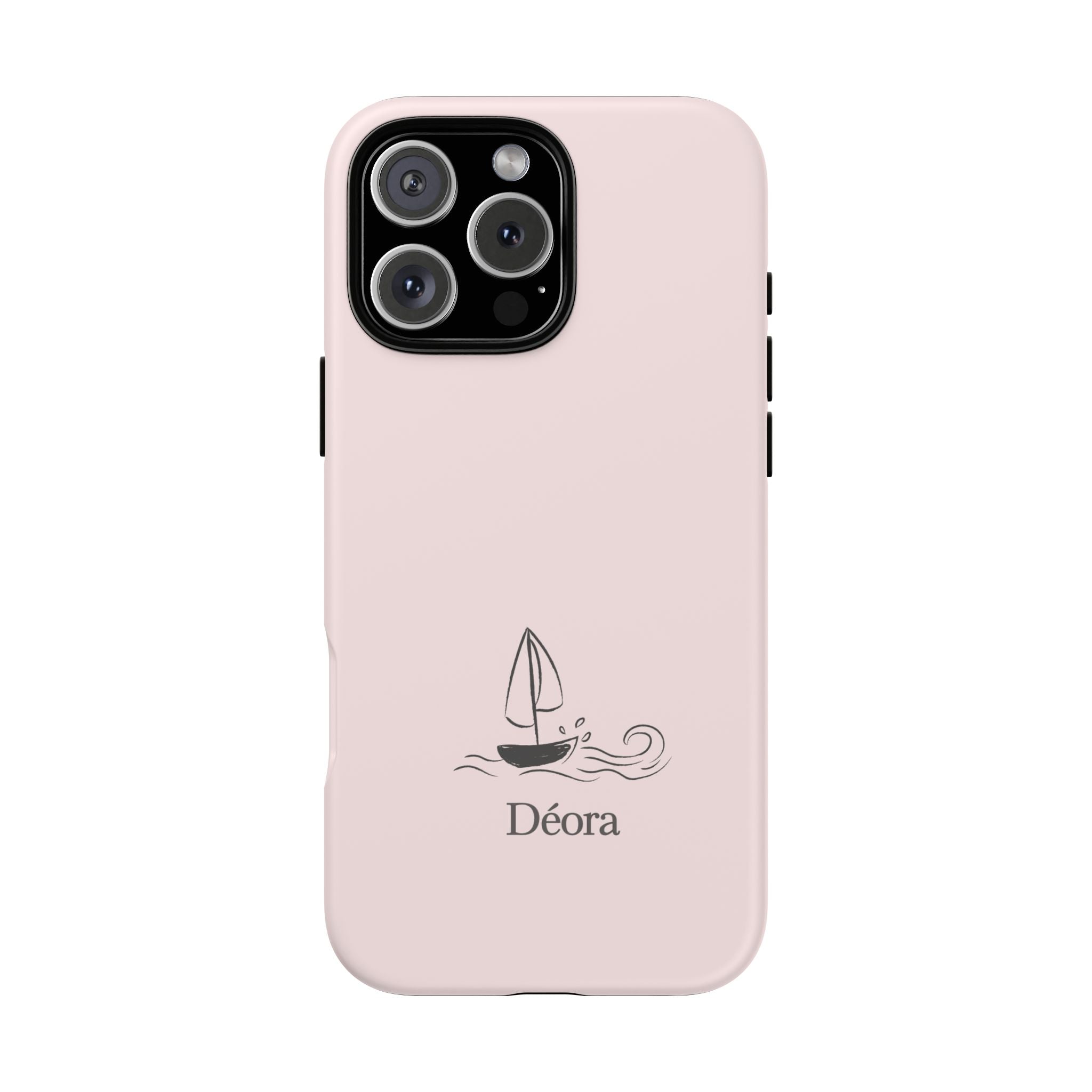 Sailboat Phone Case – 'Déora' Minimal Nautical Protective Case