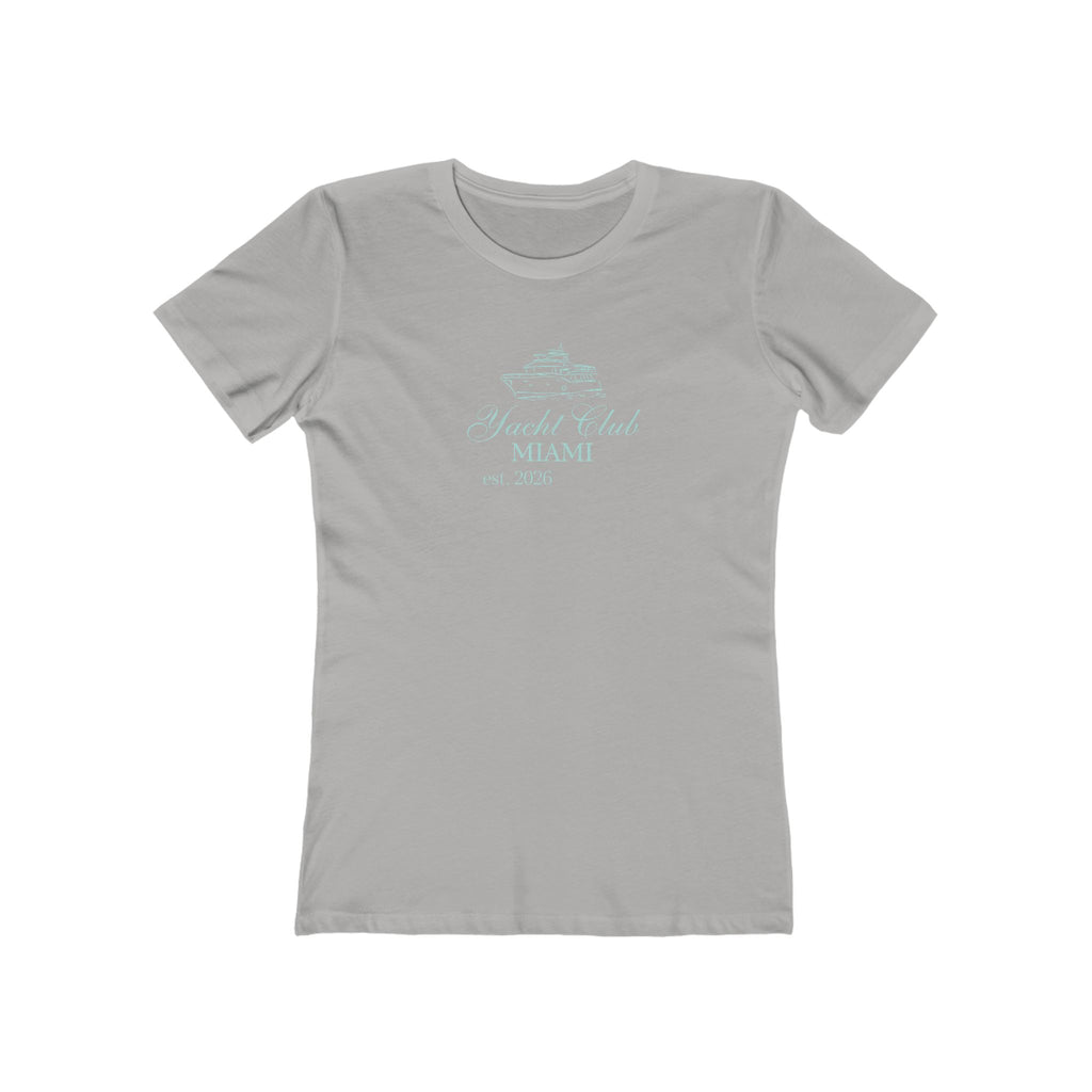 Vintage Miami Yacht Club Graphic Tee — Women's Boyfriend Fit