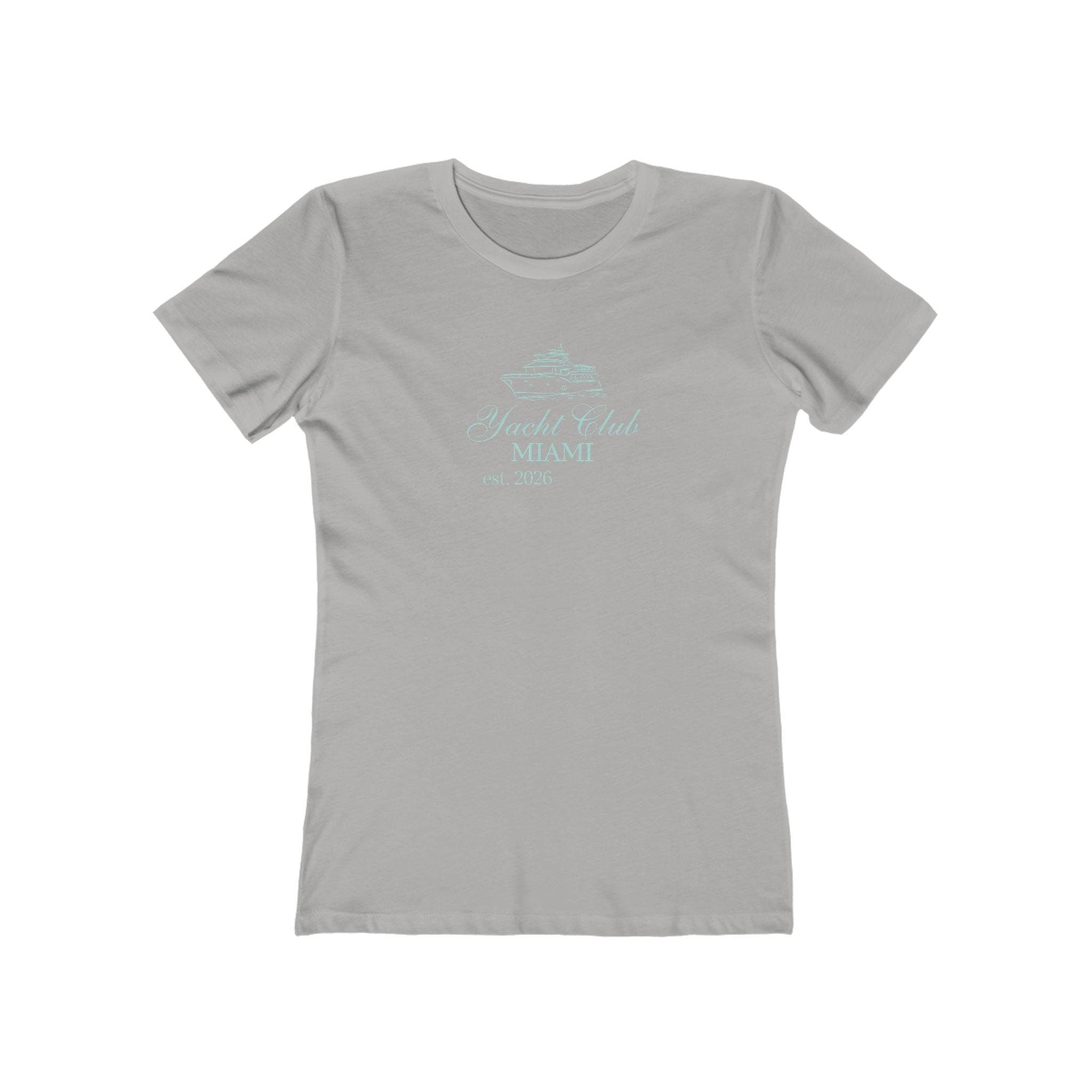 Vintage Miami Yacht Club Graphic Tee — Women's Boyfriend Fit