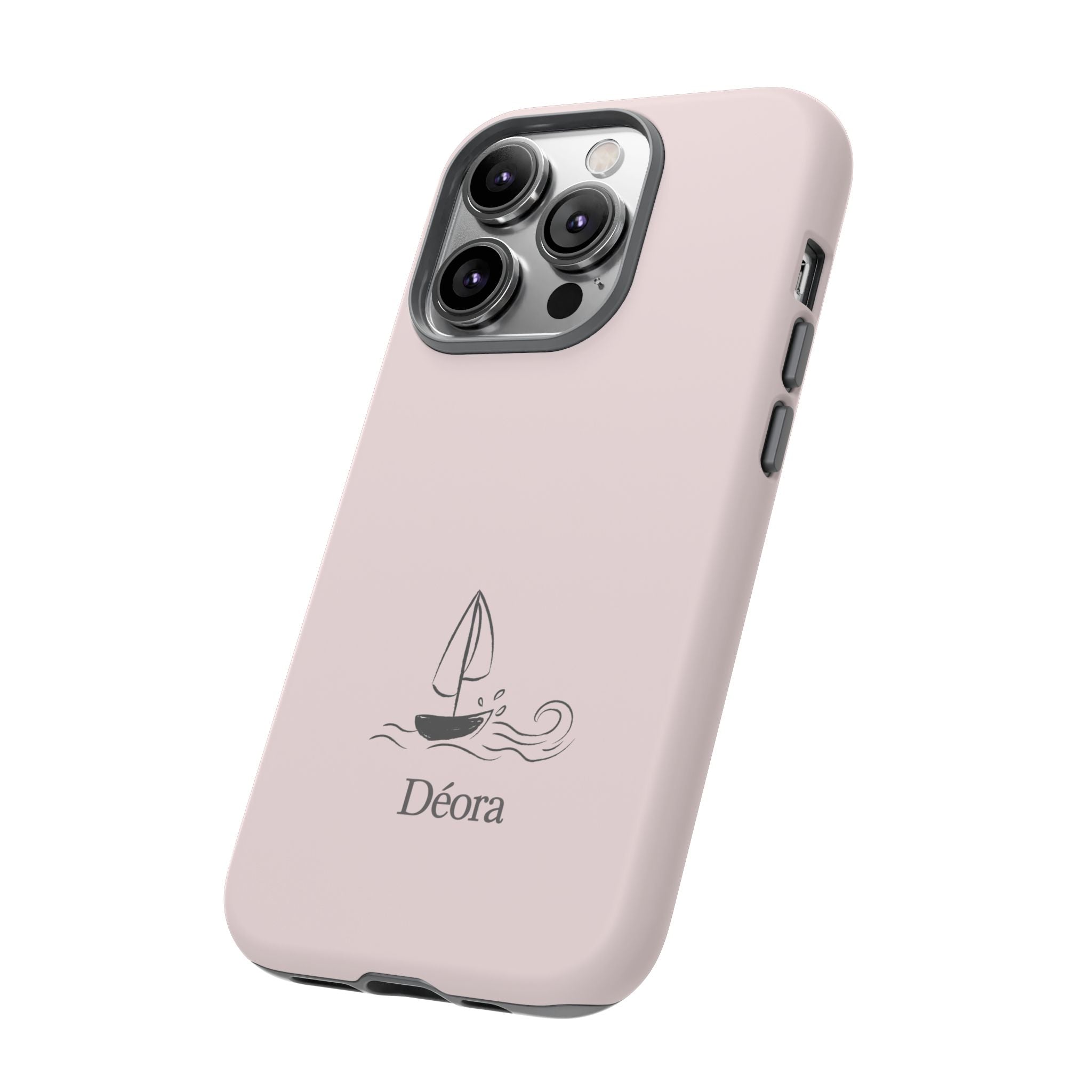 Sailboat Phone Case – 'Déora' Minimal Nautical Protective Case