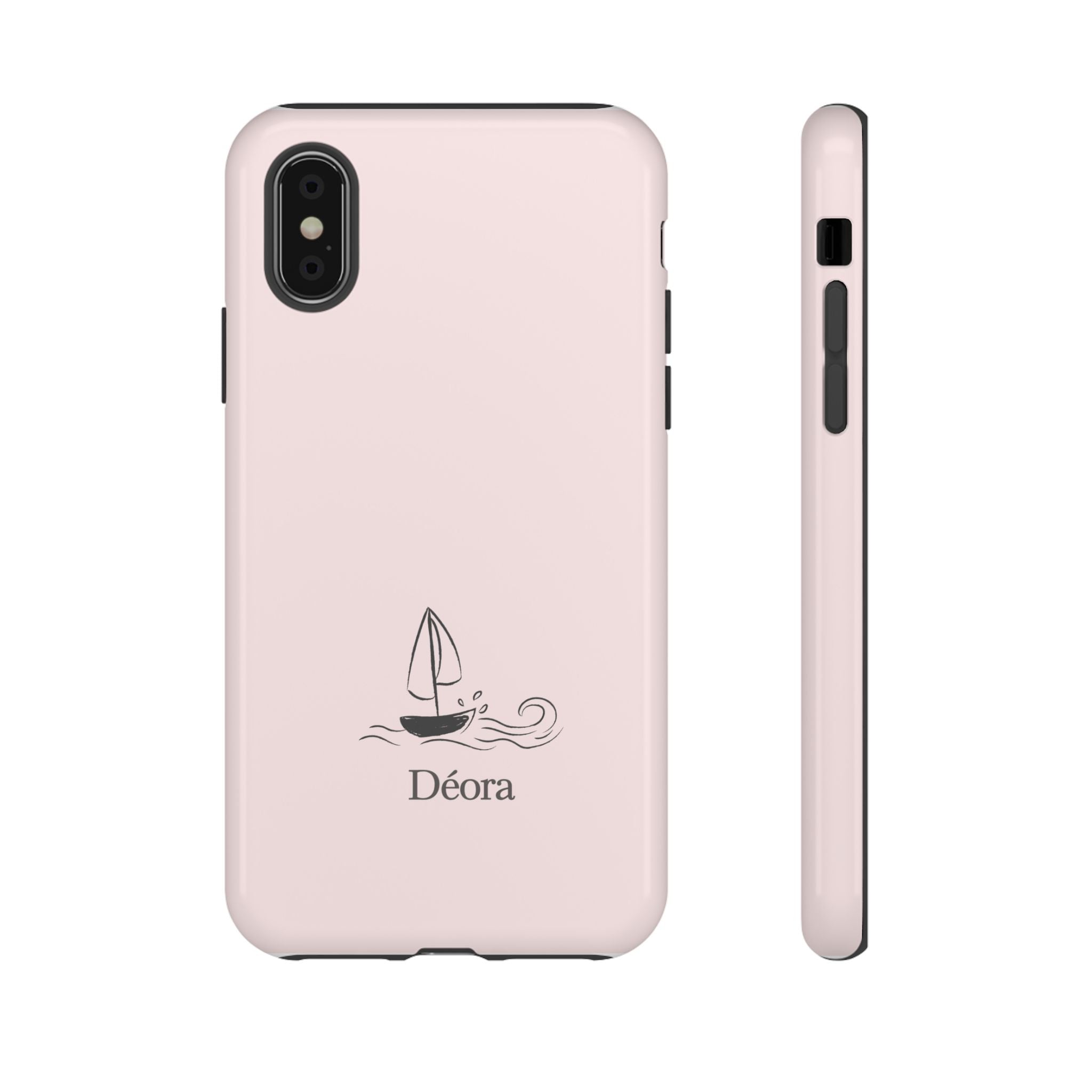 Sailboat Phone Case – 'Déora' Minimal Nautical Protective Case