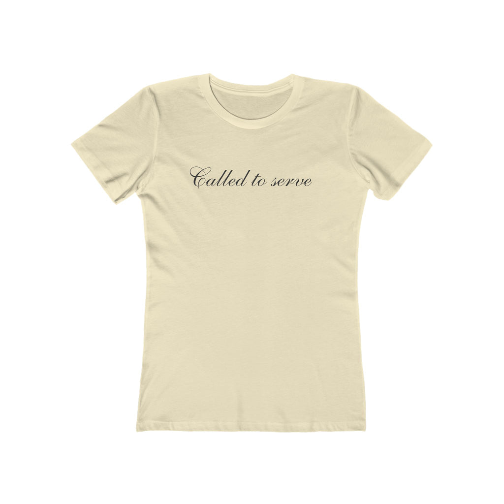Called to Serve Boyfriend Tee — Women’s Casual Graphic T‑Shirt