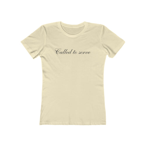 Called to Serve Boyfriend Tee — Women’s Casual Graphic T‑Shirt
