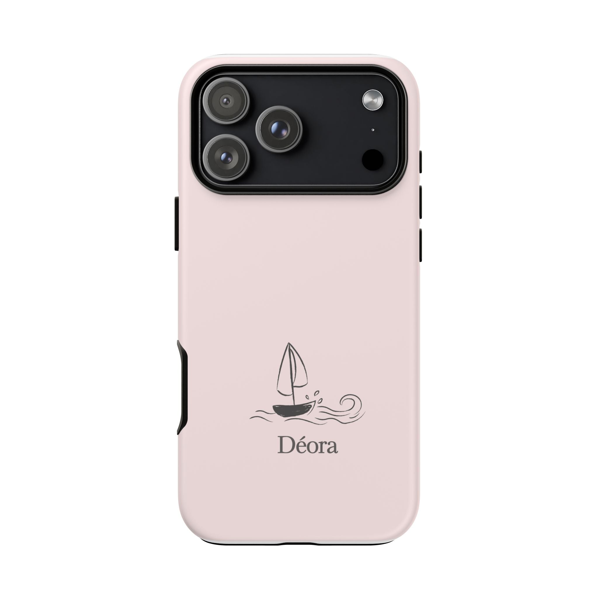 Sailboat Phone Case – 'Déora' Minimal Nautical Protective Case