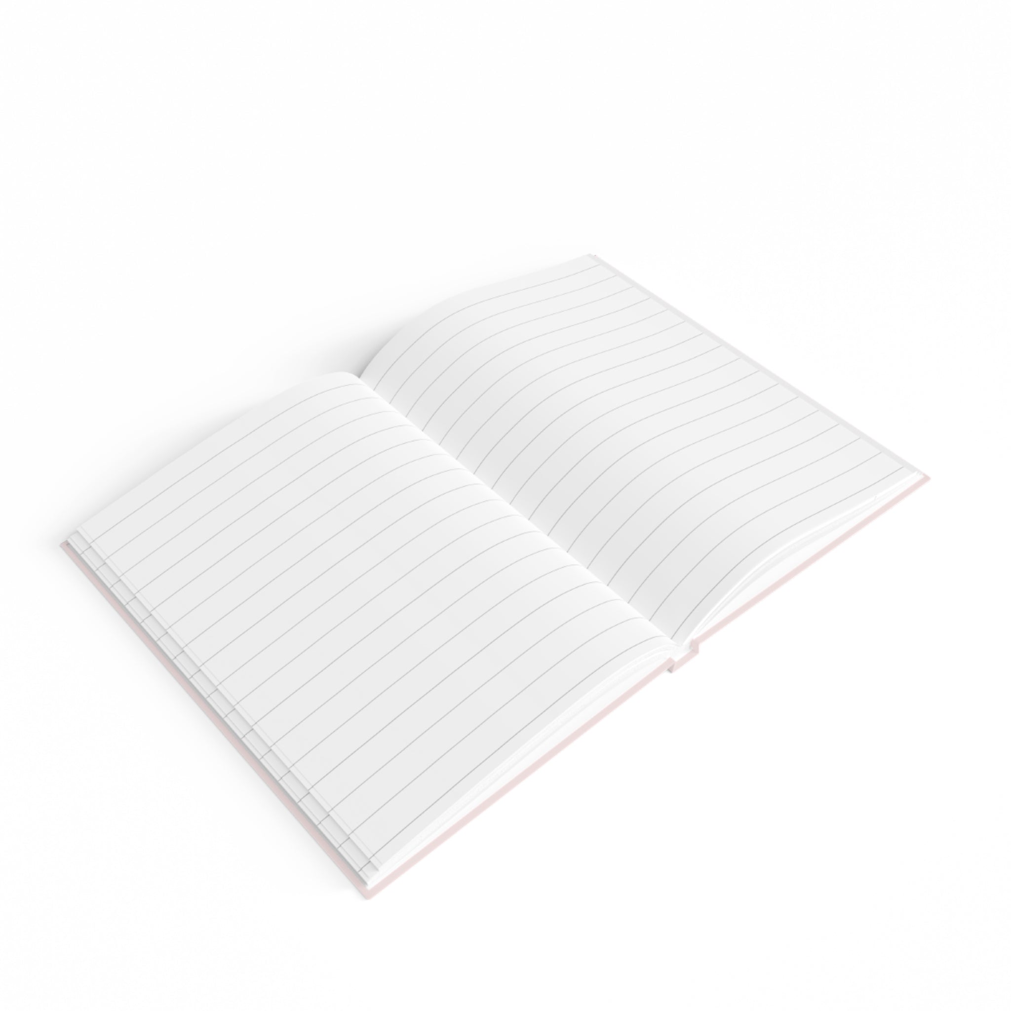 Pink Star Pattern Personalized Journal — Ruled Lined Notebook
