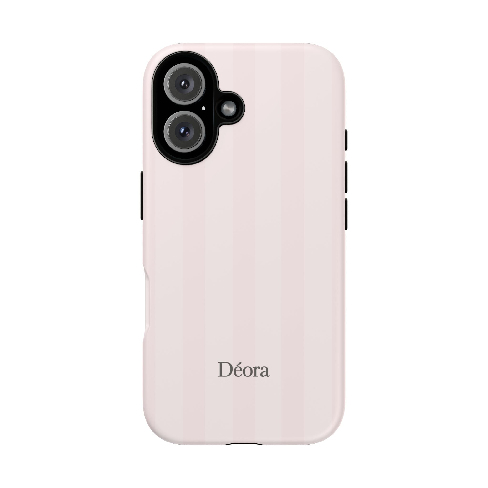 Tough Cases — Slim Protective Phone Case (Pastel Pink Stripe)