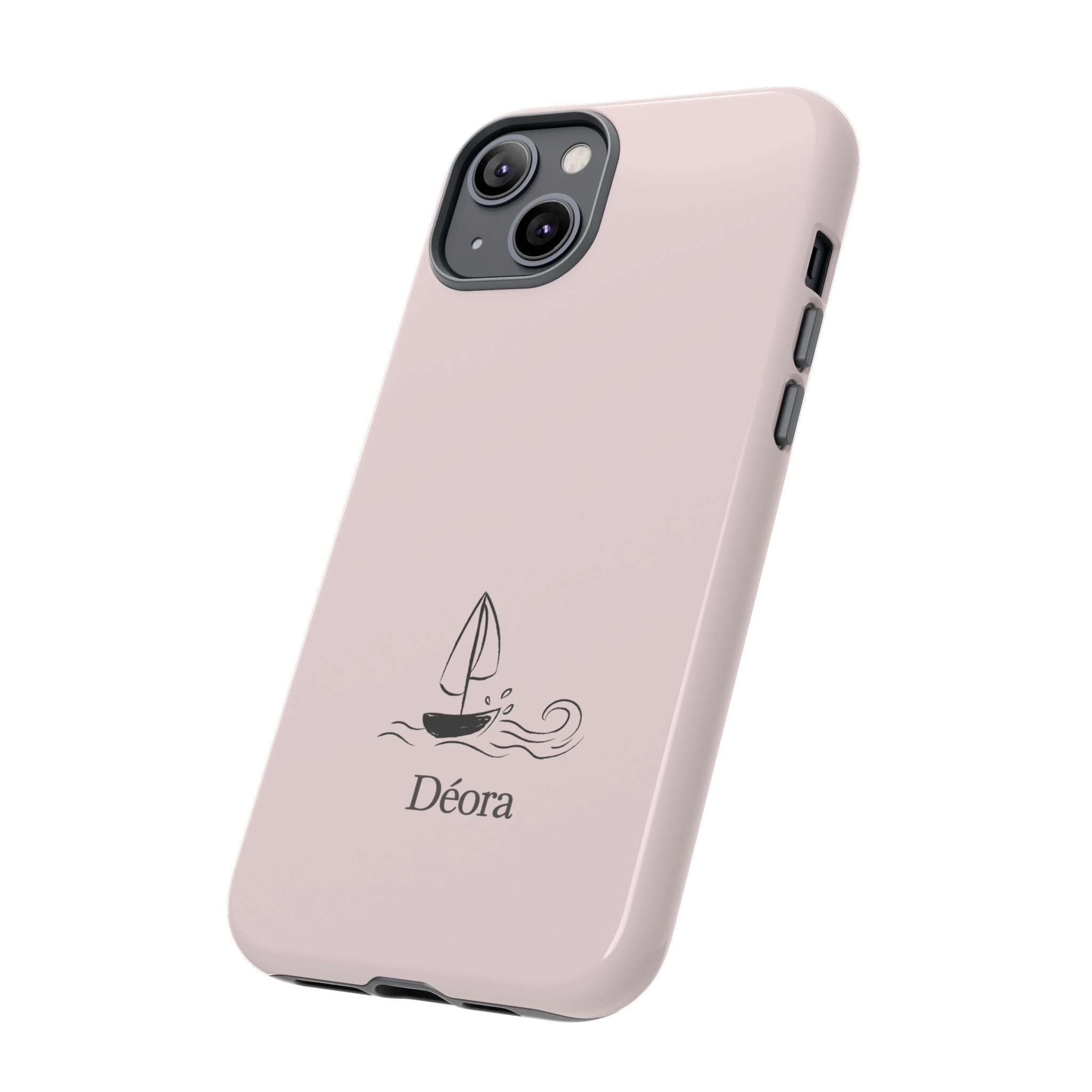 Sailboat Phone Case – 'Déora' Minimal Nautical Protective Case
