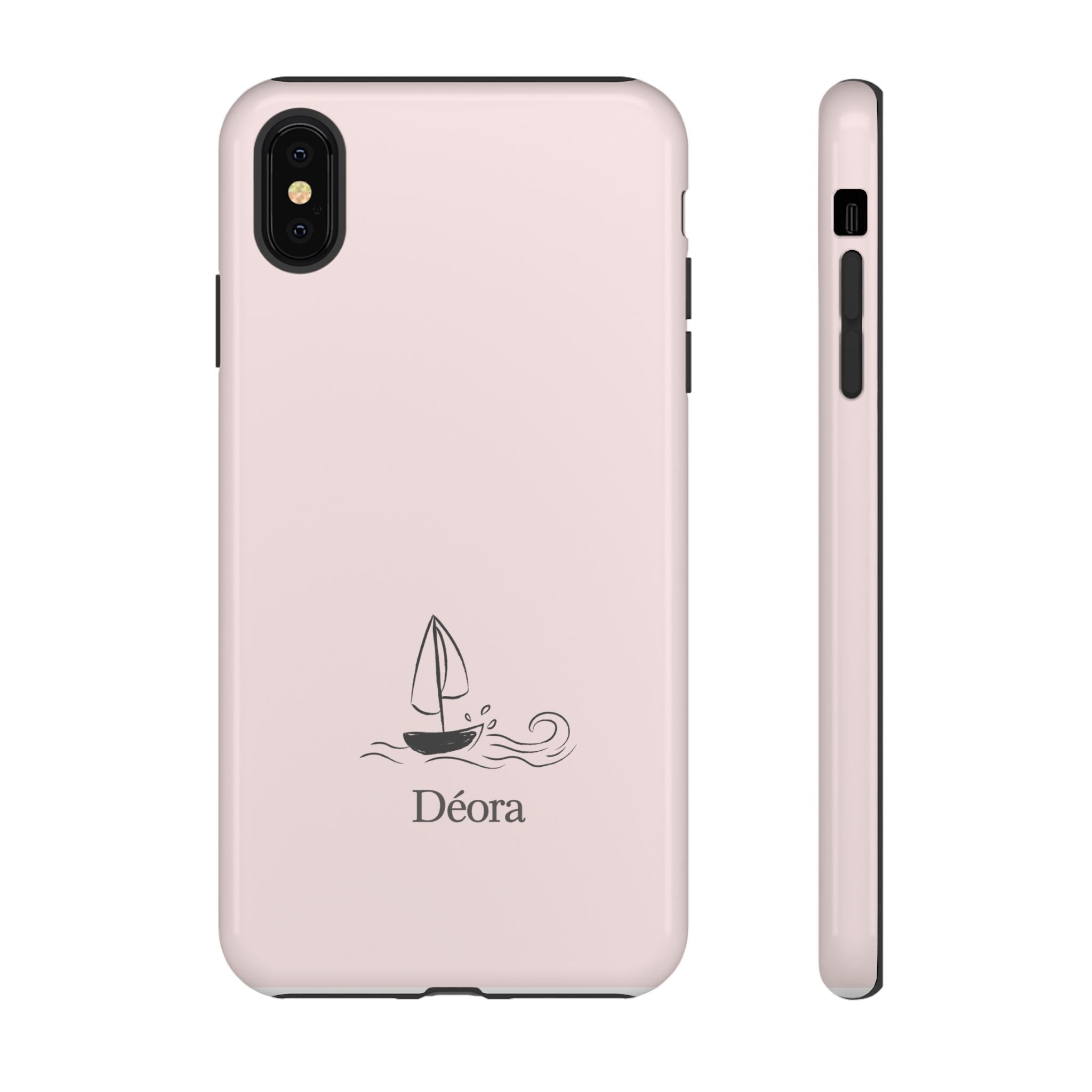 Sailboat Phone Case – 'Déora' Minimal Nautical Protective Case
