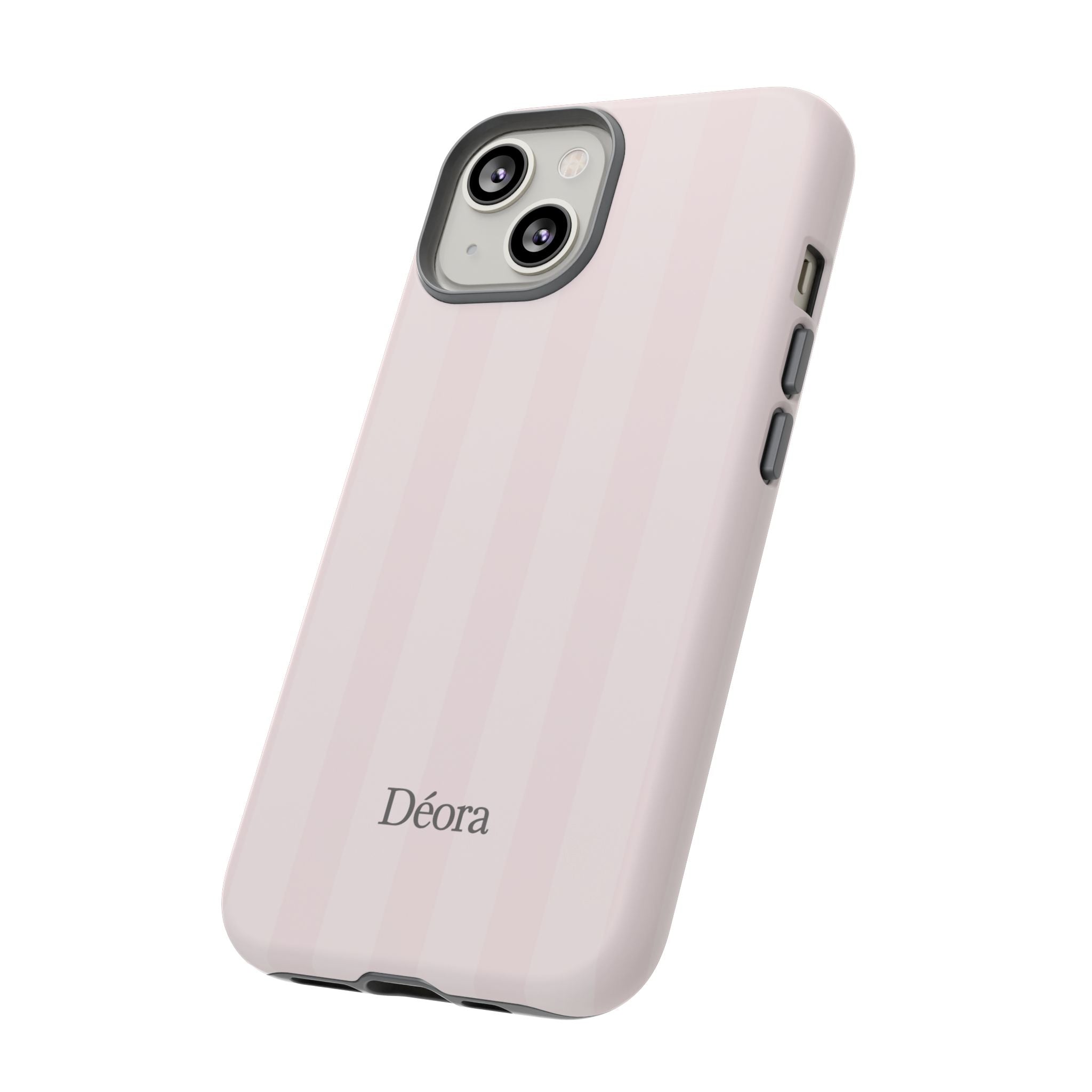 Tough Cases — Slim Protective Phone Case (Pastel Pink Stripe)