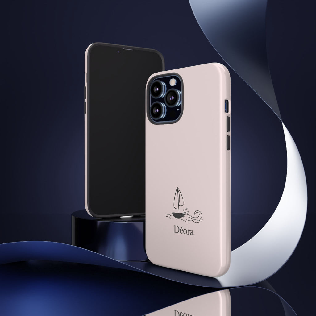 Sailboat Phone Case – 'Déora' Minimal Nautical Protective Case