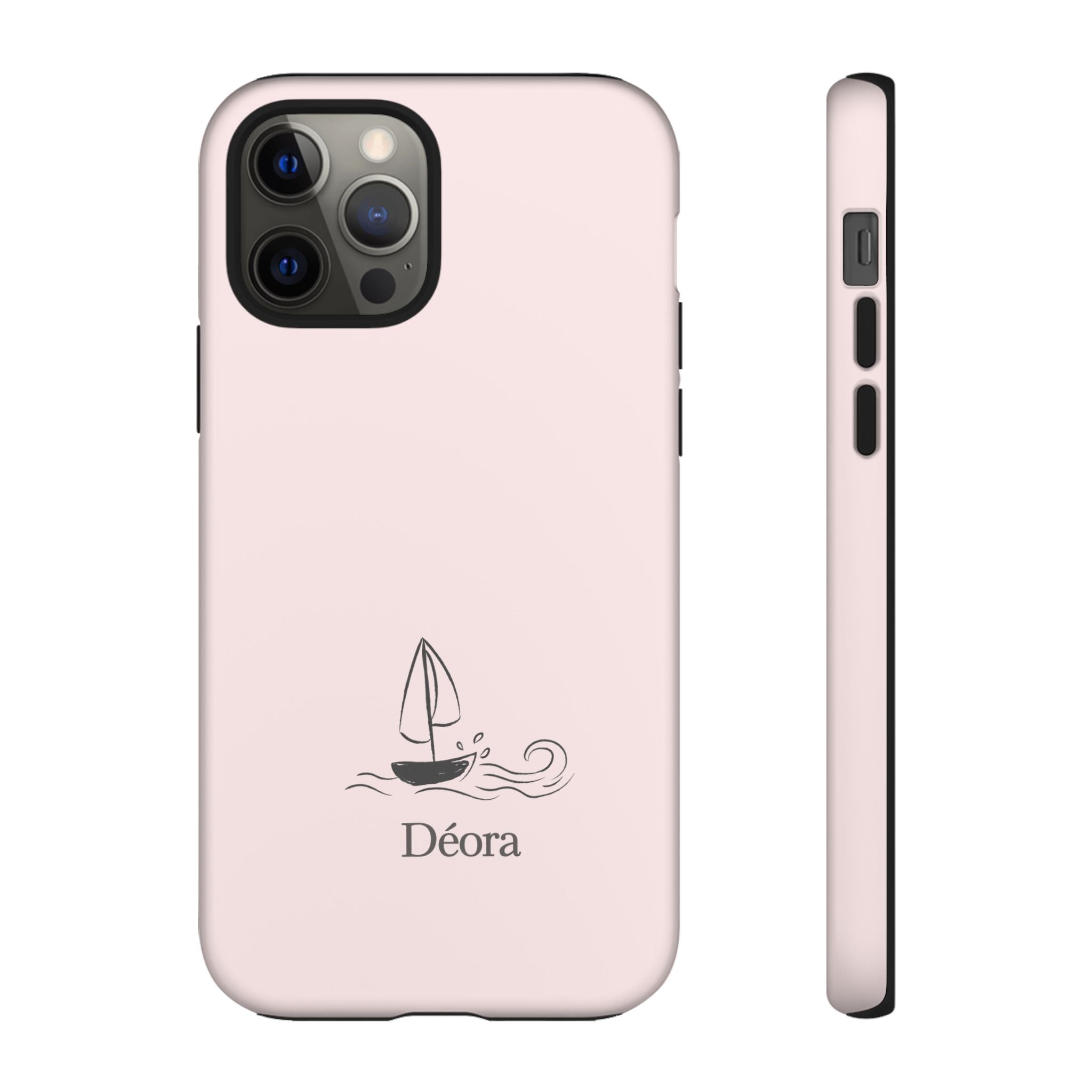 Sailboat Phone Case – 'Déora' Minimal Nautical Protective Case