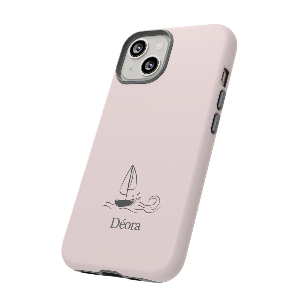 Sailboat Phone Case – 'Déora' Minimal Nautical Protective Case