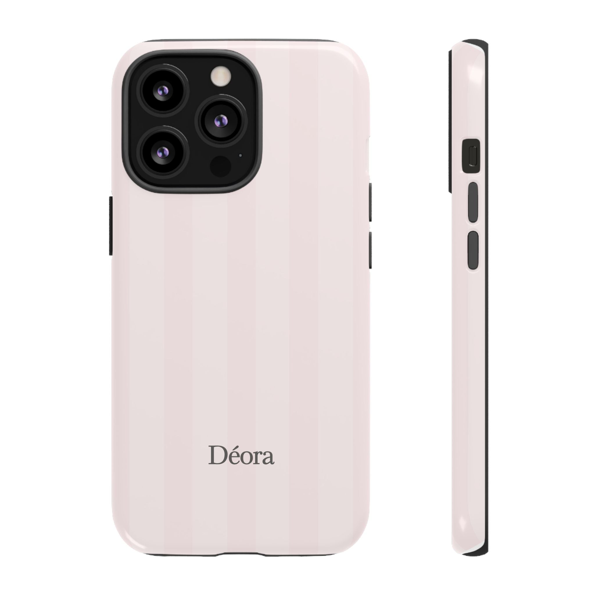 Tough Cases — Slim Protective Phone Case (Pastel Pink Stripe)