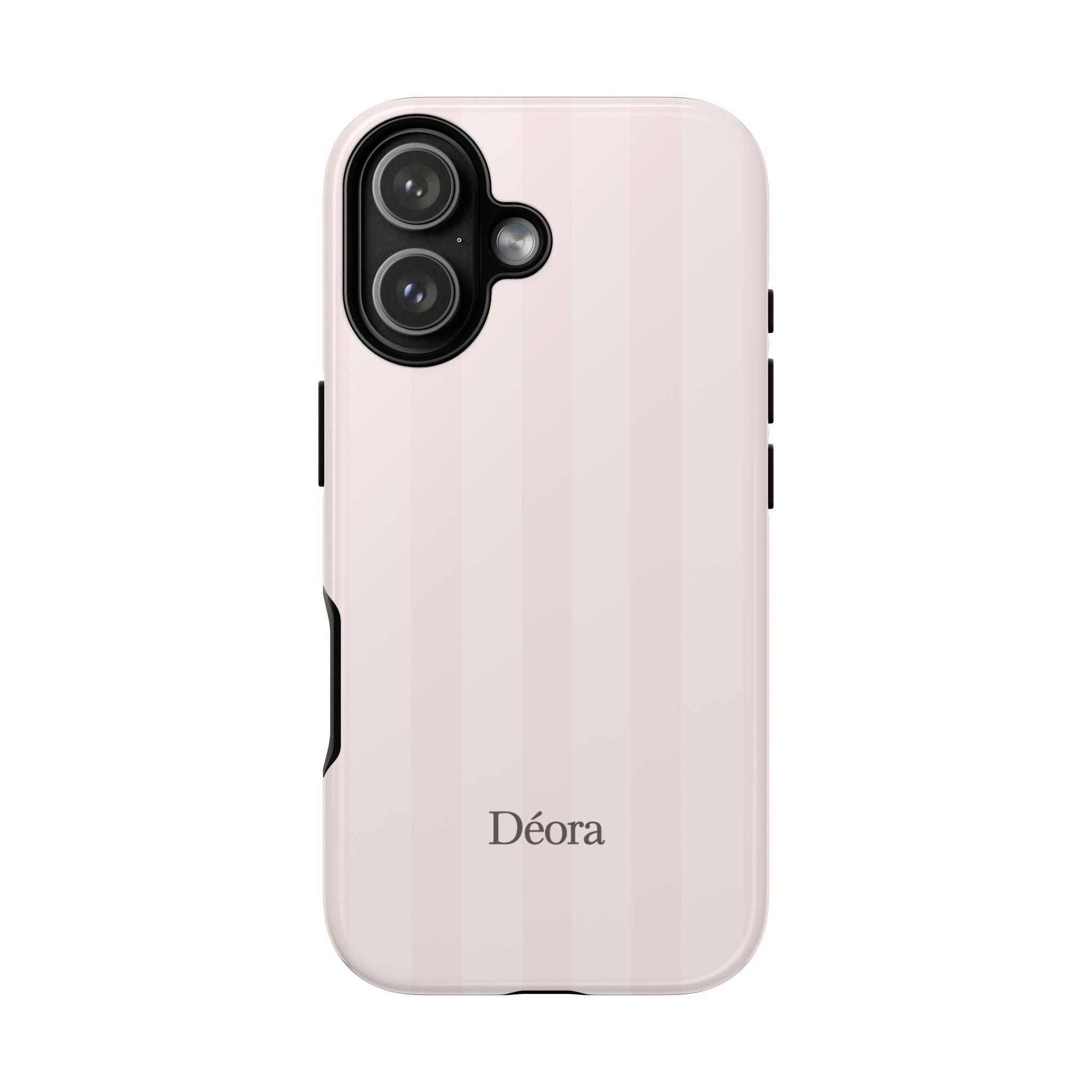Tough Cases — Slim Protective Phone Case (Pastel Pink Stripe)