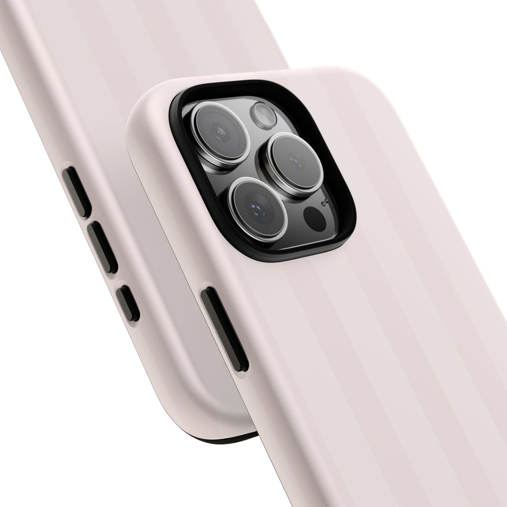 Tough Cases — Slim Protective Phone Case (Pastel Pink Stripe)