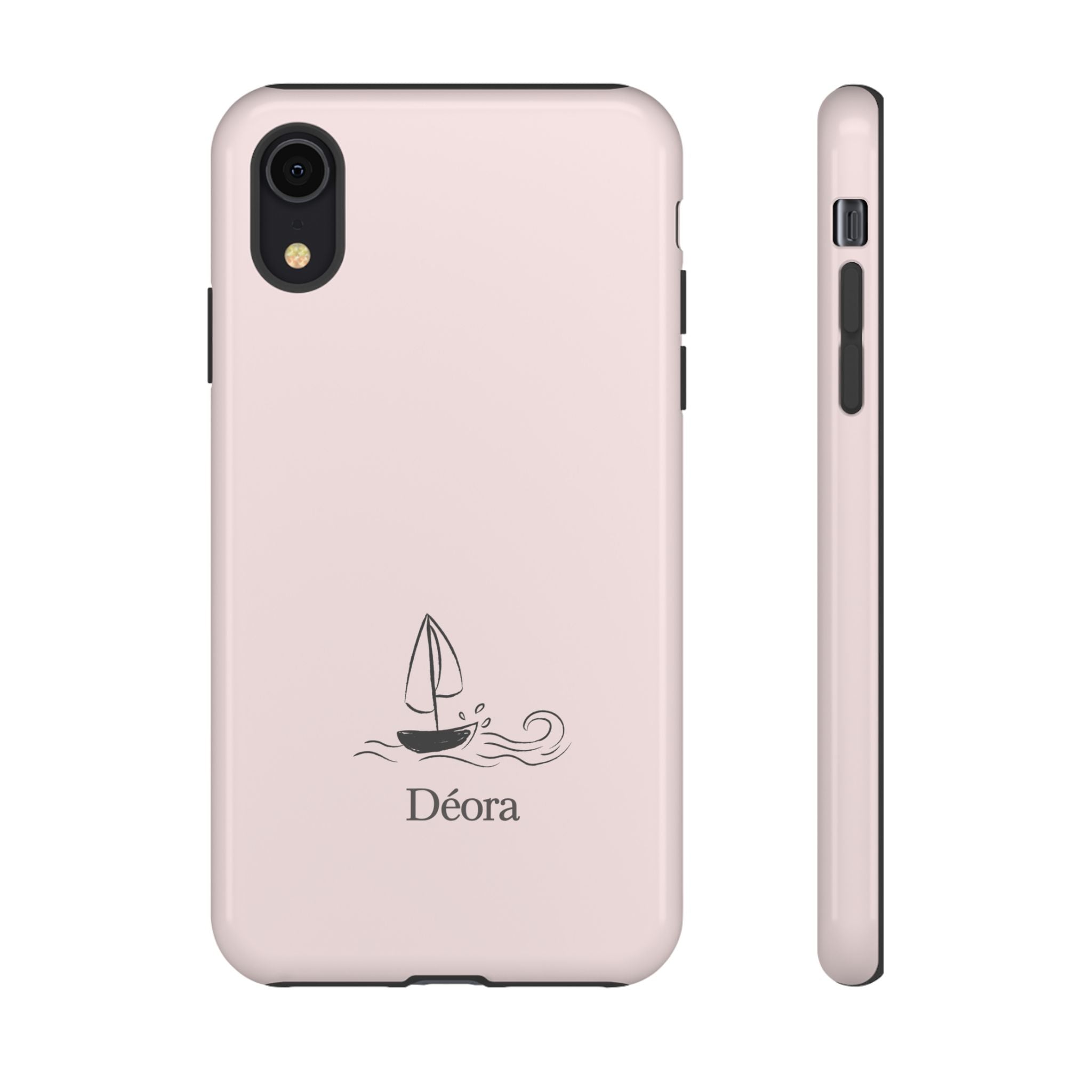 Sailboat Phone Case – 'Déora' Minimal Nautical Protective Case