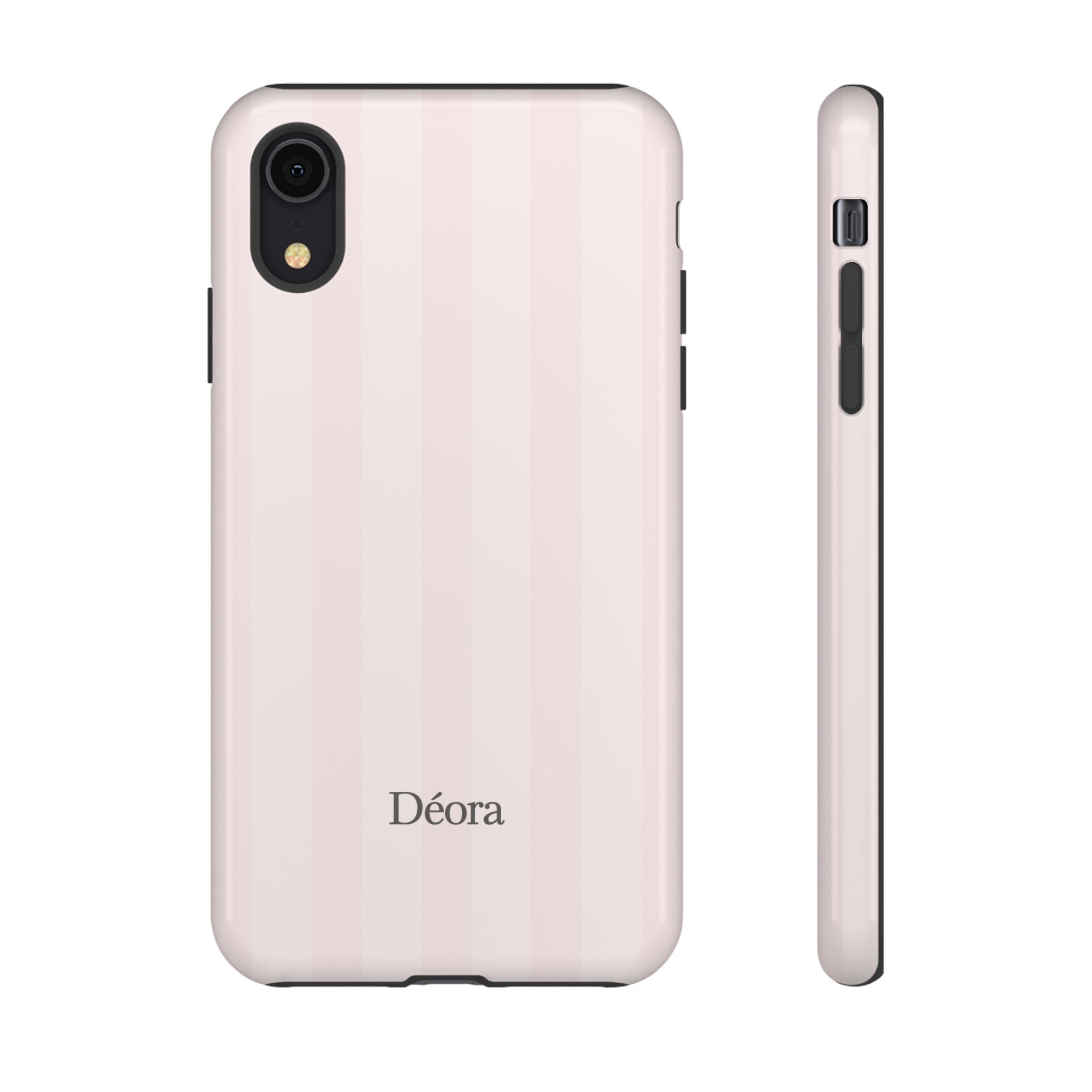 Tough Cases — Slim Protective Phone Case (Pastel Pink Stripe)