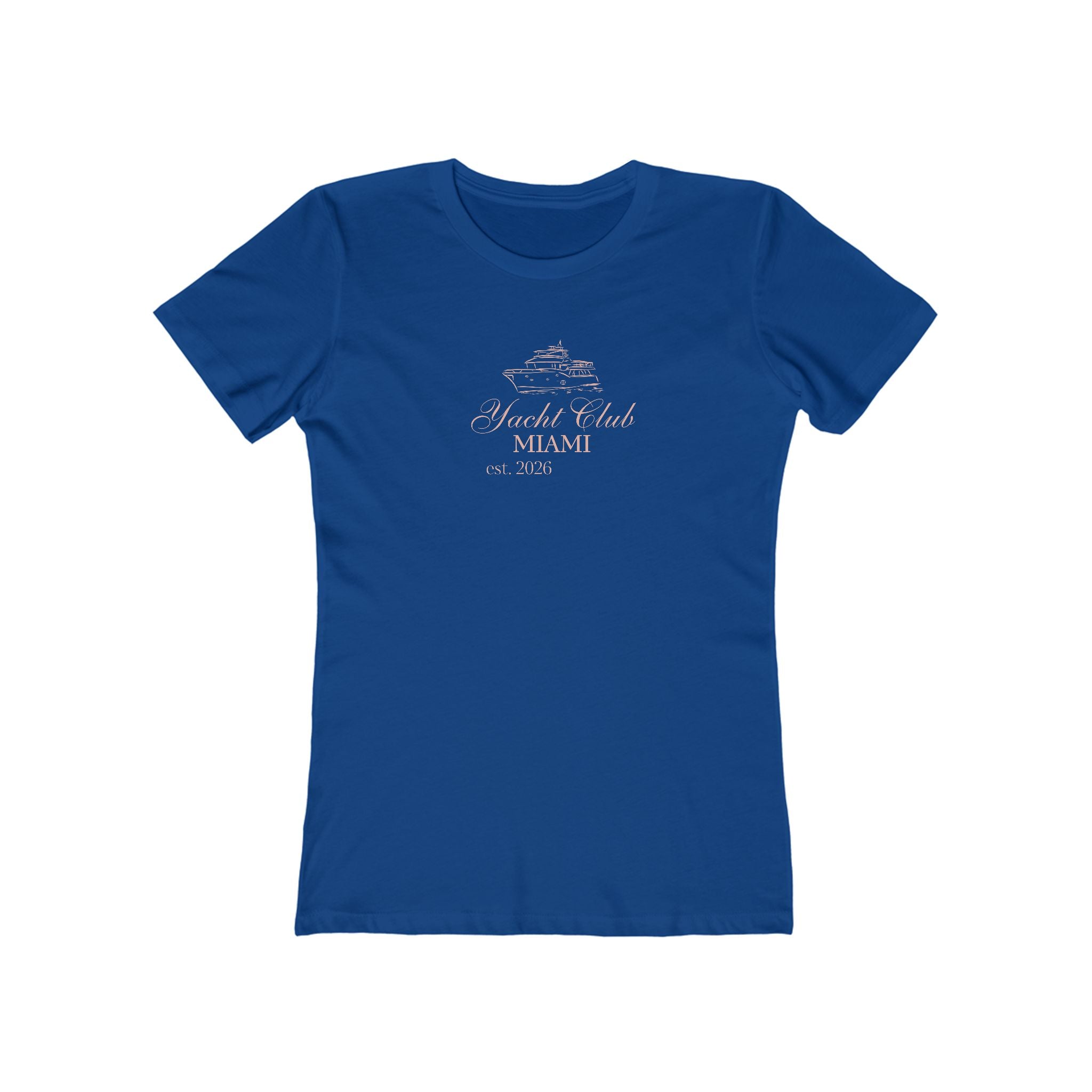 Boyfriend Tee — Beach Vibes Miami Graphic T-Shirt