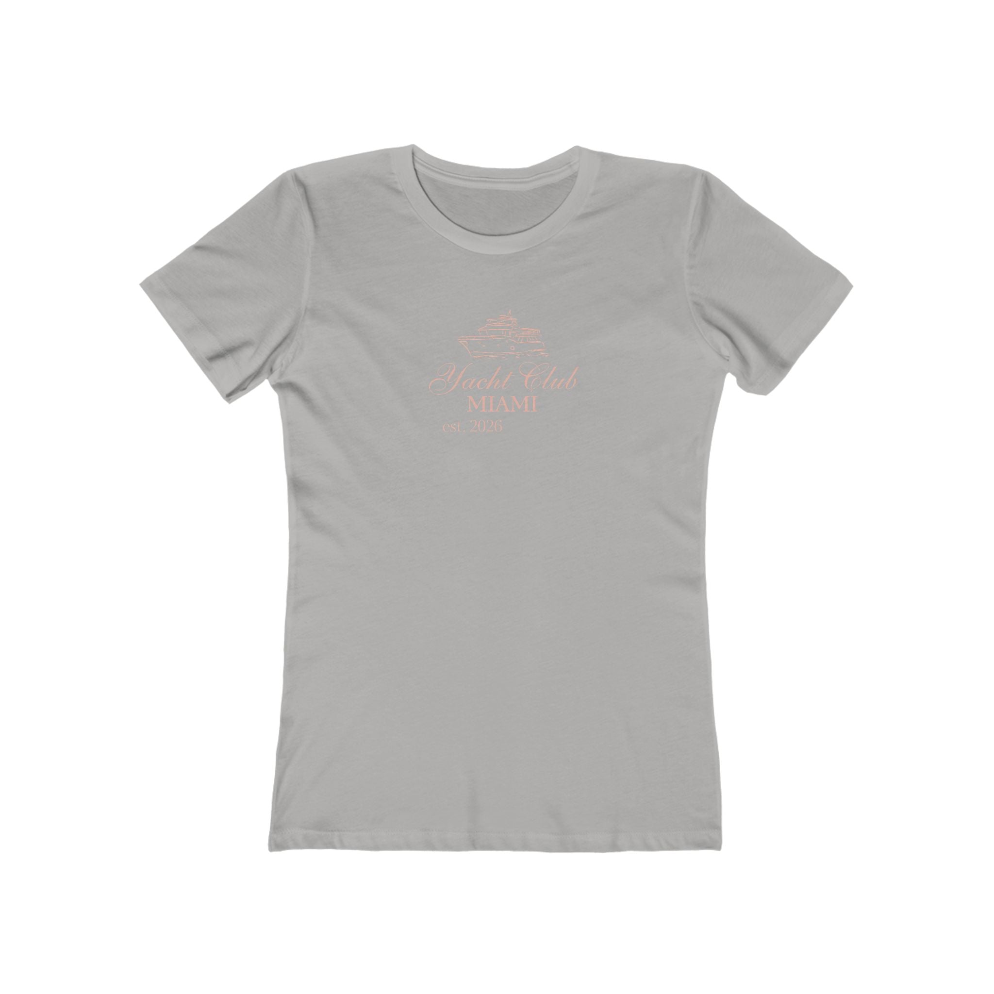 Boyfriend Tee — Beach Vibes Miami Graphic T-Shirt