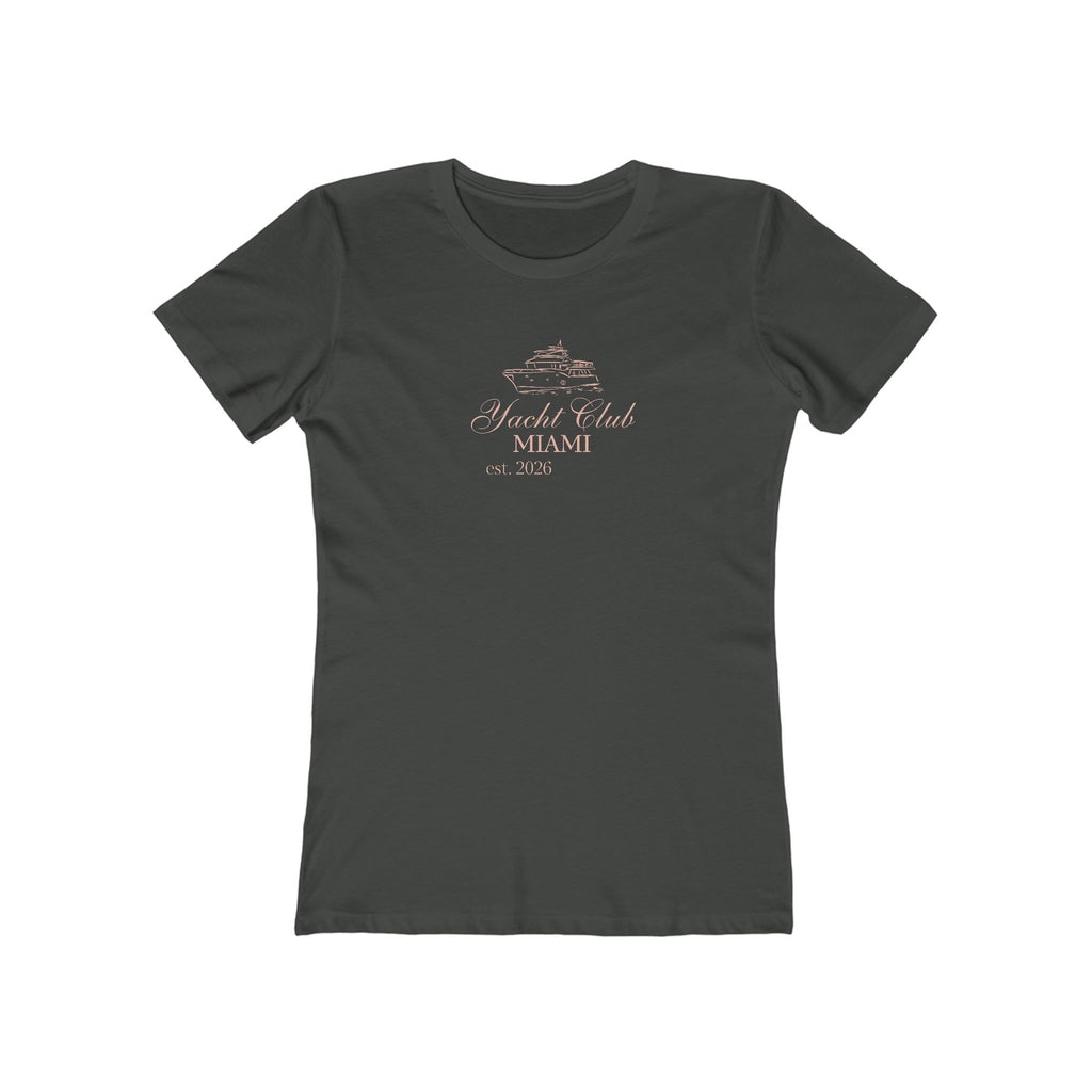Boyfriend Tee — Beach Vibes Miami Graphic T-Shirt