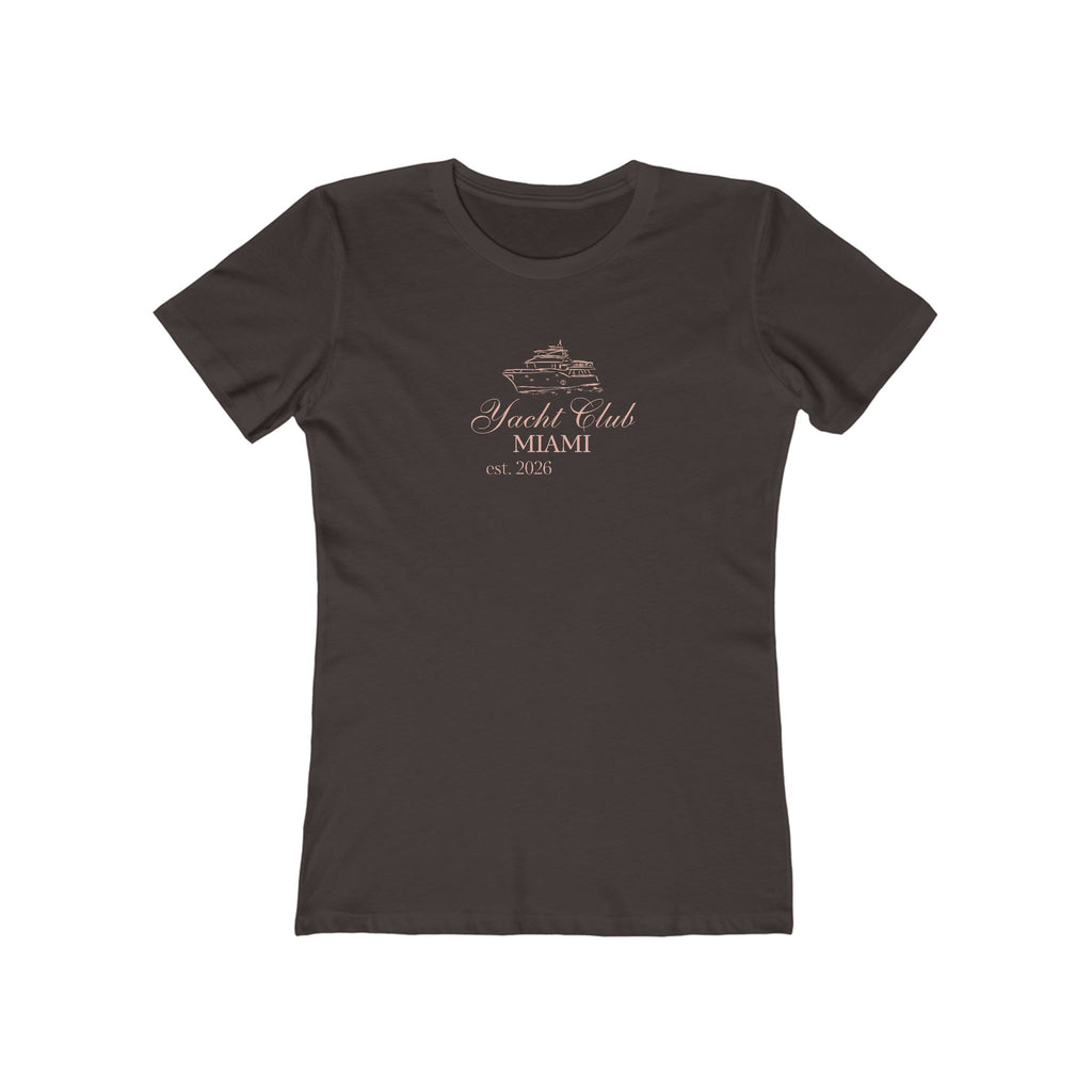 Boyfriend Tee — Beach Vibes Miami Graphic T-Shirt