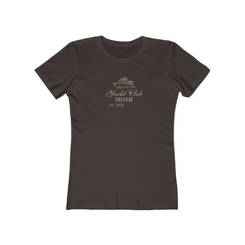 Boyfriend Tee — Beach Vibes Miami Graphic T-Shirt