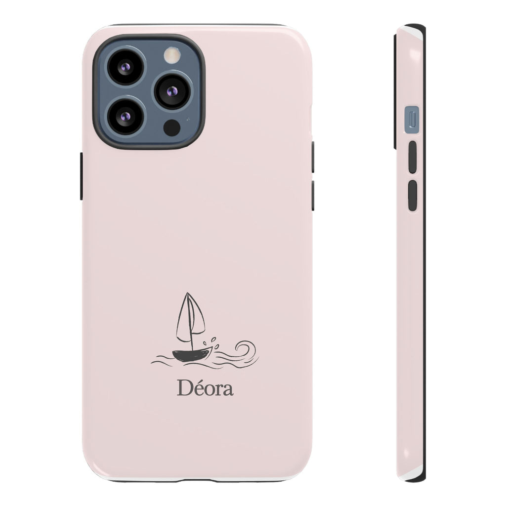 Sailboat Phone Case – 'Déora' Minimal Nautical Protective Case