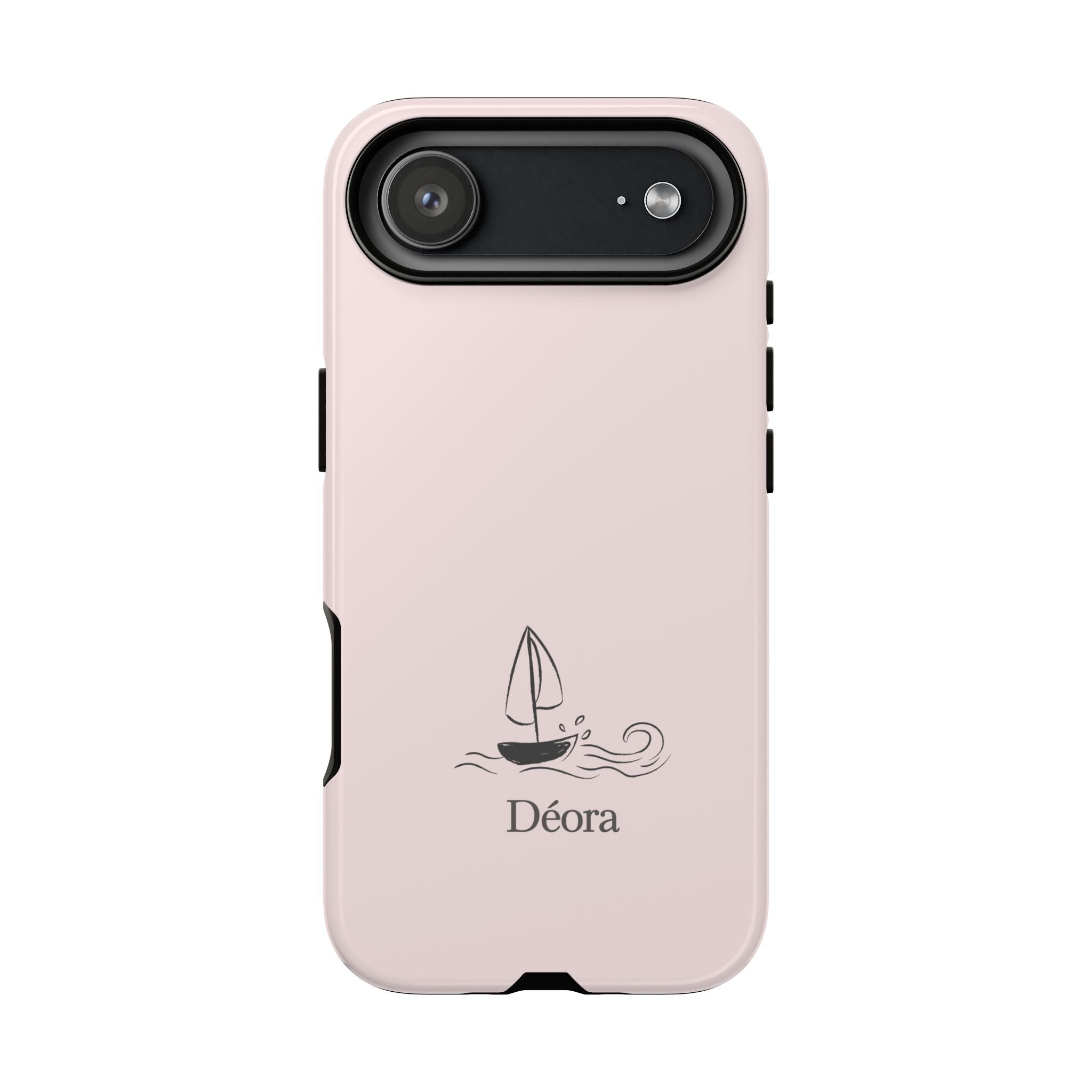 Sailboat Phone Case – 'Déora' Minimal Nautical Protective Case
