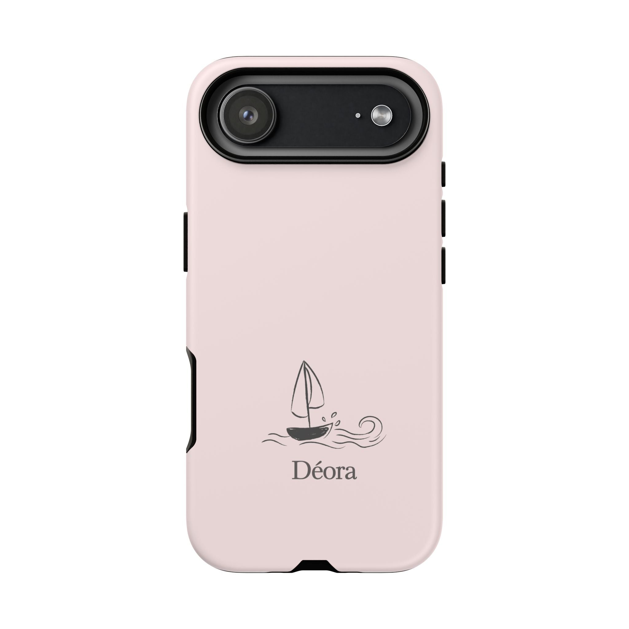Sailboat Phone Case – 'Déora' Minimal Nautical Protective Case