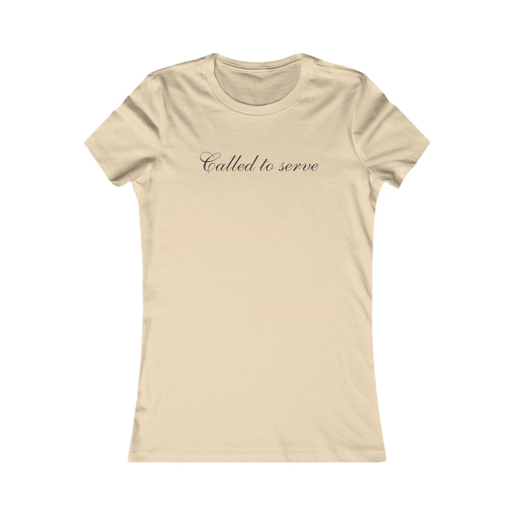 Called to Serve Women's Tee — Inspirational Christian Shirt