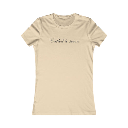 Called to Serve Women's Tee — Inspirational Christian Shirt