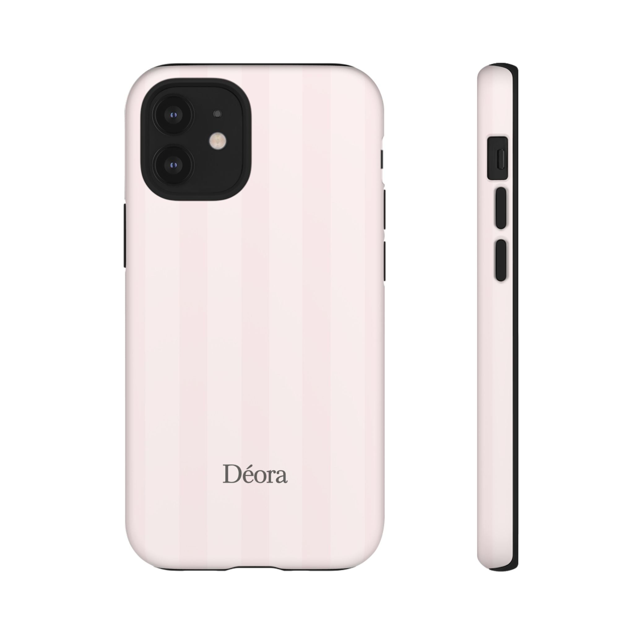Tough Cases — Slim Protective Phone Case (Pastel Pink Stripe)