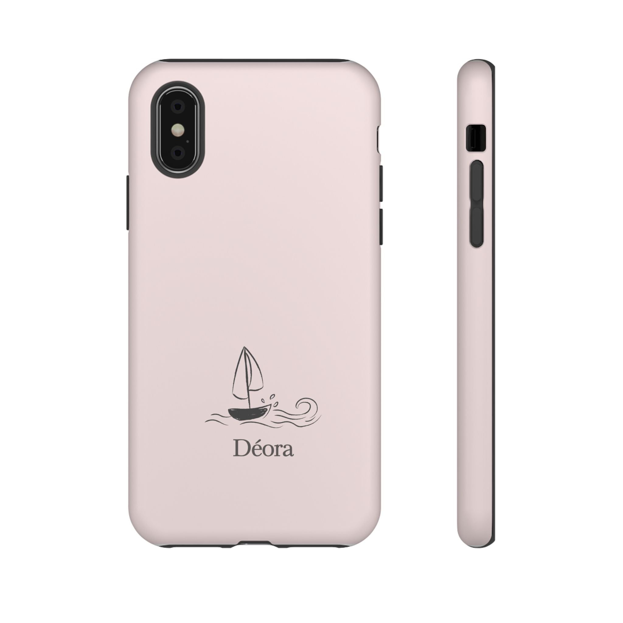 Sailboat Phone Case – 'Déora' Minimal Nautical Protective Case