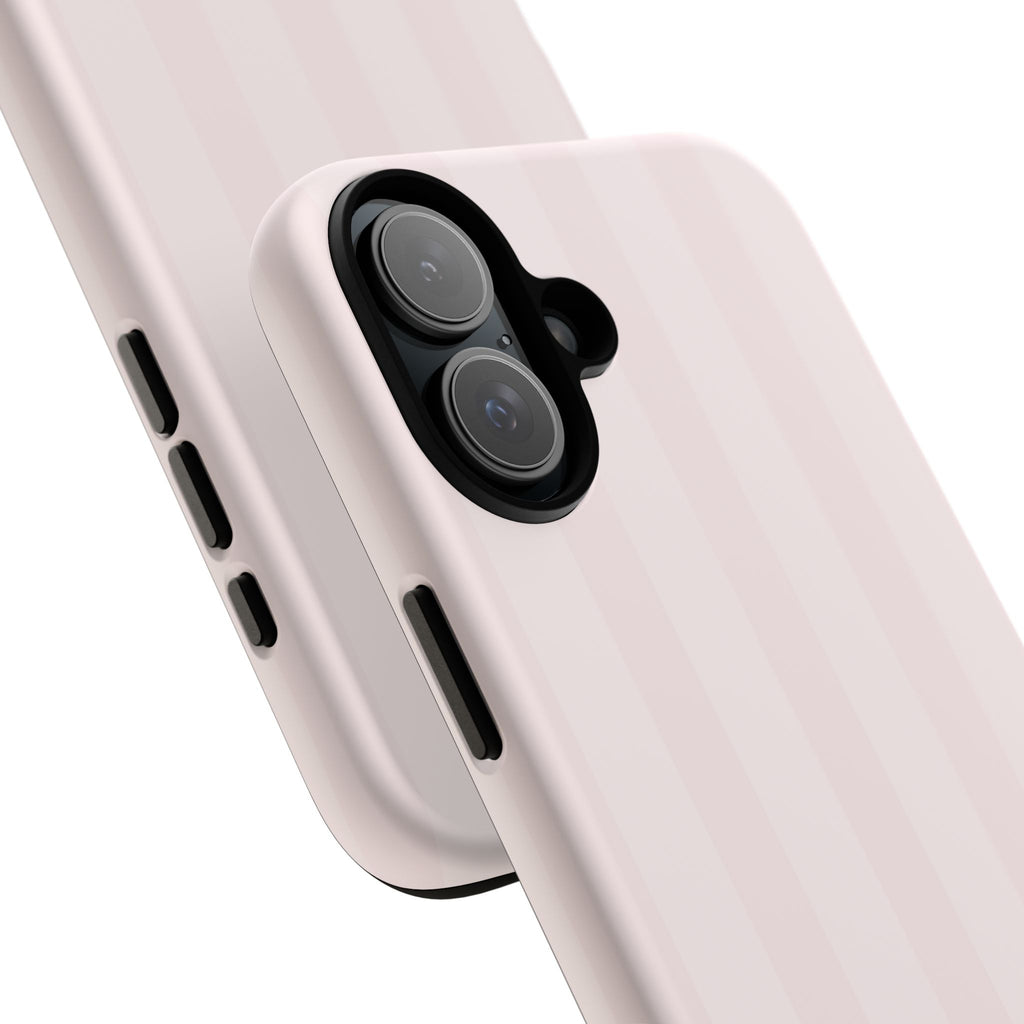 Tough Cases — Slim Protective Phone Case (Pastel Pink Stripe)