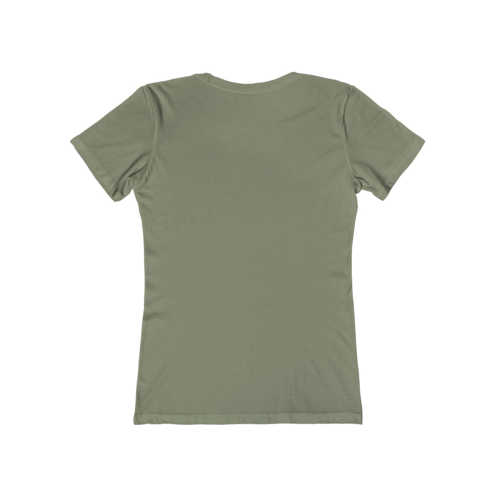 Women's Boyfriend Tee — Relaxed Graphic Casual T‑Shirt
