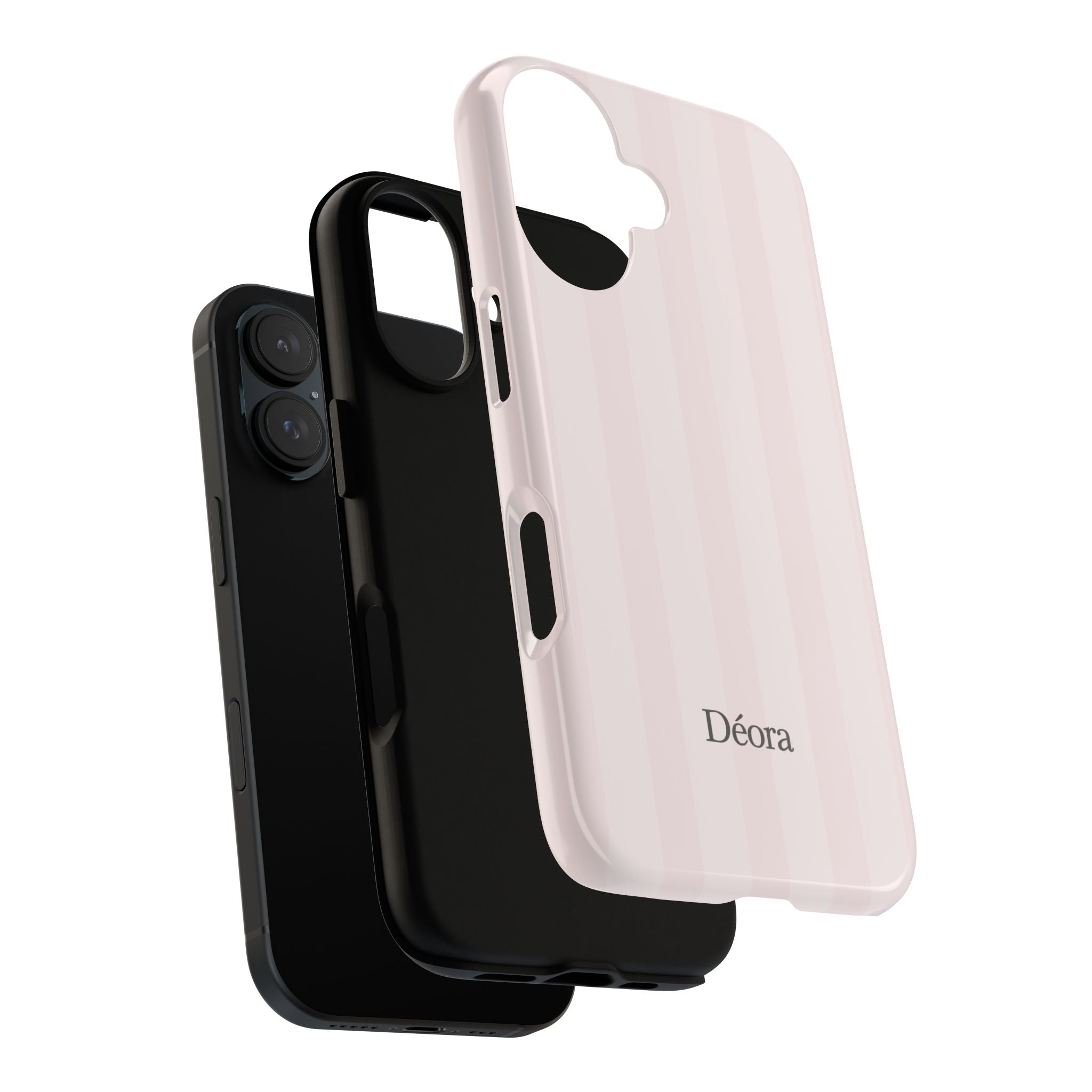 Tough Cases — Slim Protective Phone Case (Pastel Pink Stripe)