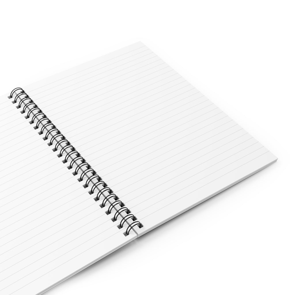 Personalized Polka Dot Spiral Notebook — 'Déora' Ruled Journal