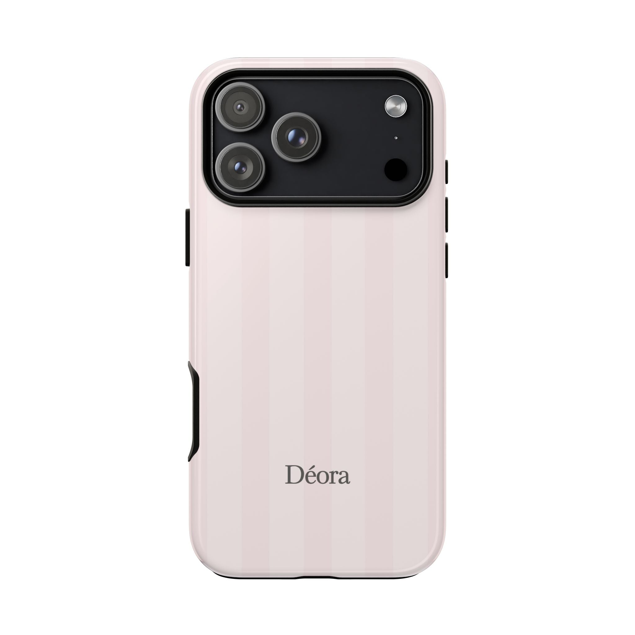Tough Cases — Slim Protective Phone Case (Pastel Pink Stripe)