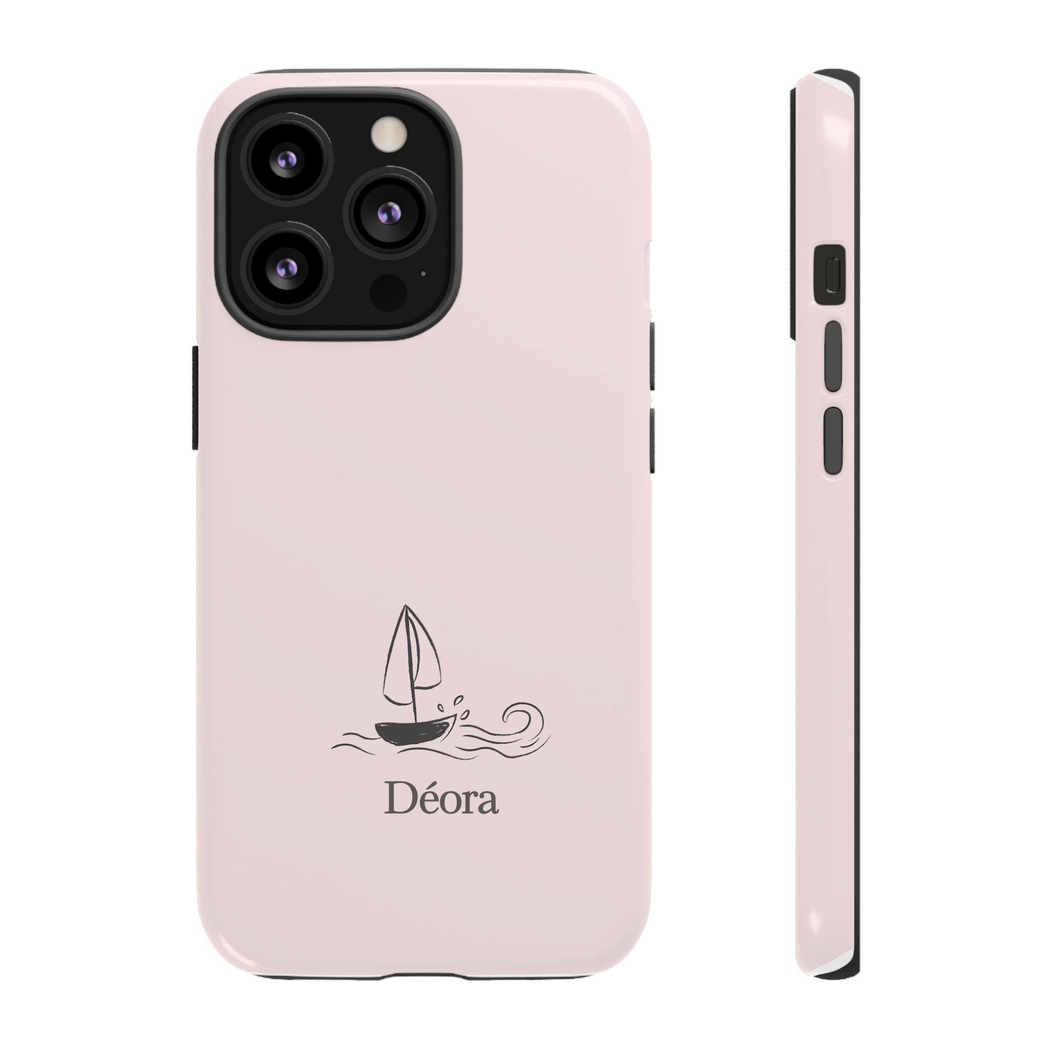 Sailboat Phone Case – 'Déora' Minimal Nautical Protective Case