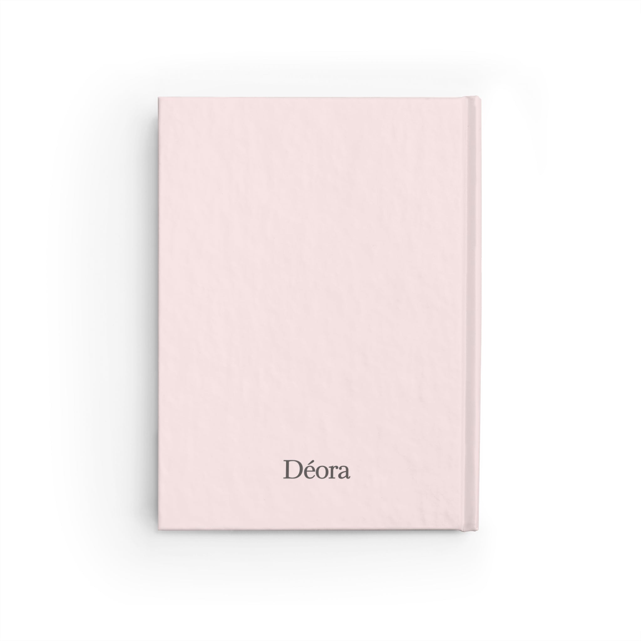 Inspirational Pink Journal — “God is within her she will not fail” Ruled Notebook