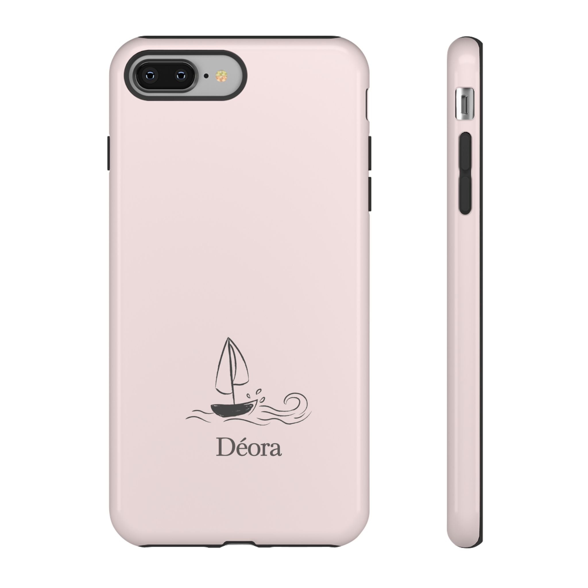 Sailboat Phone Case – 'Déora' Minimal Nautical Protective Case